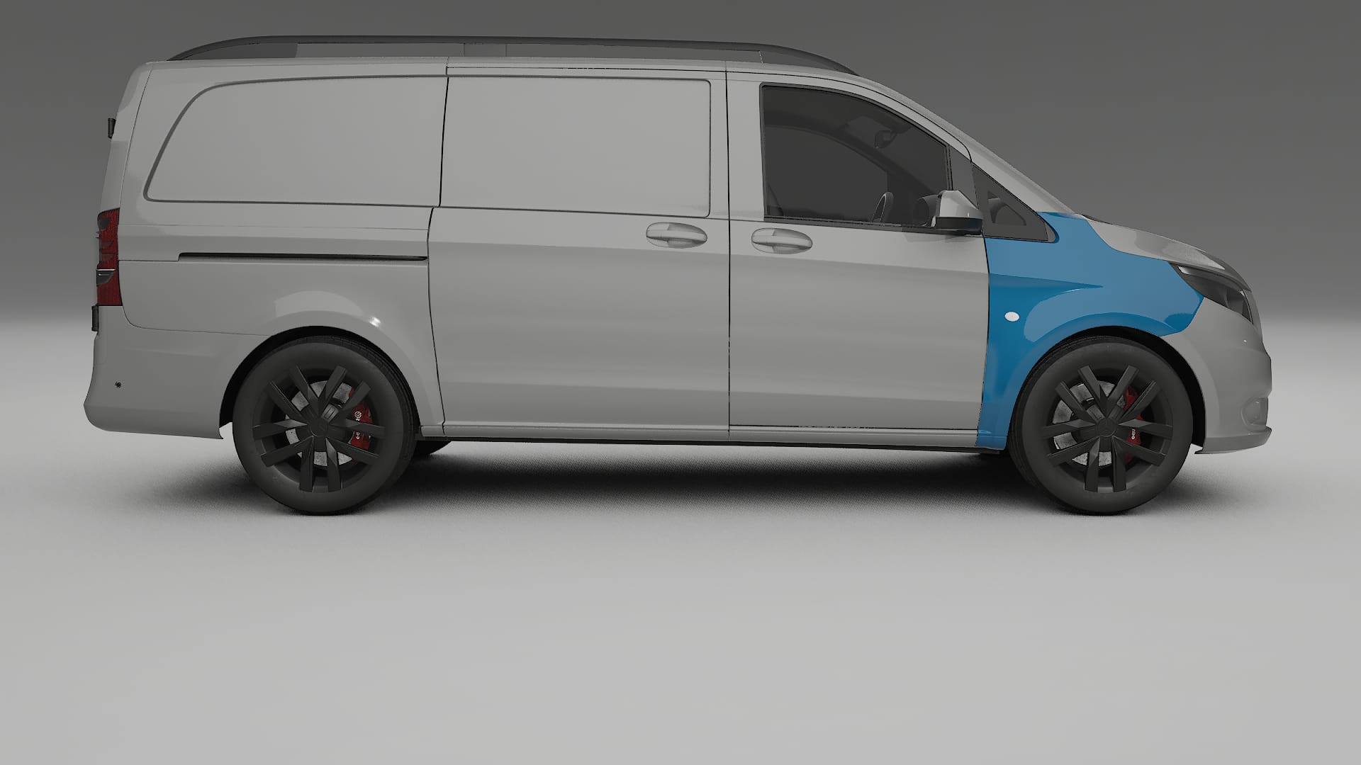 Pellicola Protettiva per Vernice Mercedes Vito Corto W447 prefacelift | Kit Completo CrystalGuard PPF Trasparente Pretagliato