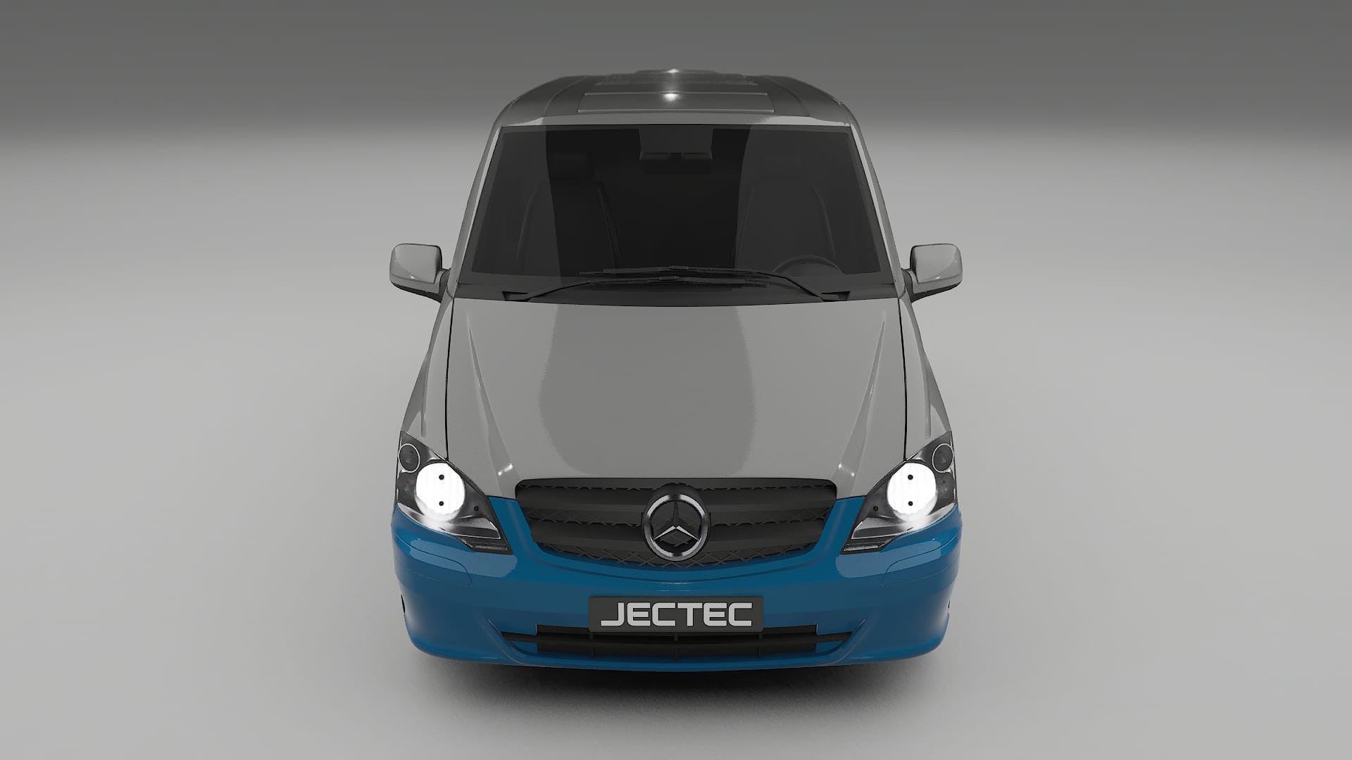 Pellicola Protettiva per Vernice Mercedes Vito Corto W639 facelift | Kit Completo CrystalGuard PPF Trasparente Pretagliato