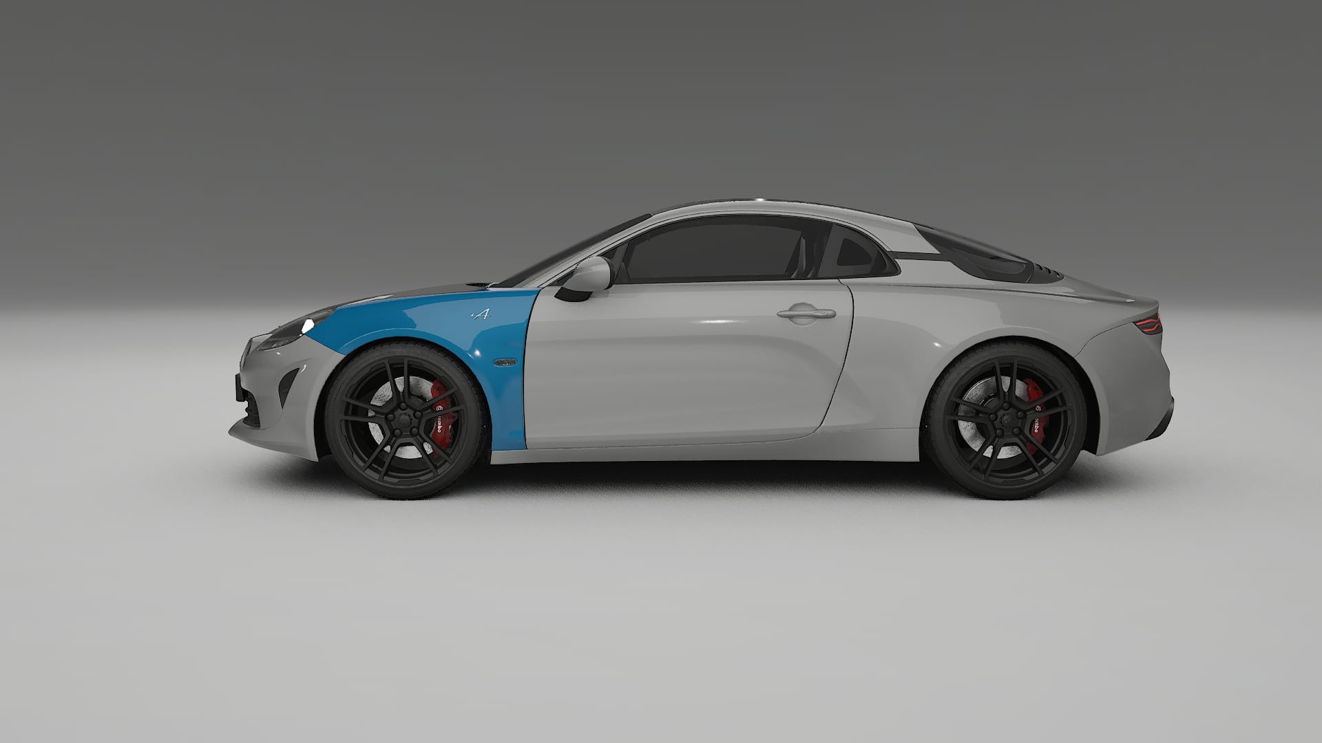 Pellicola Protettiva per Vernice Renault Alpine A110 | Kit Completo CrystalGuard PPF Trasparente Pretagliato