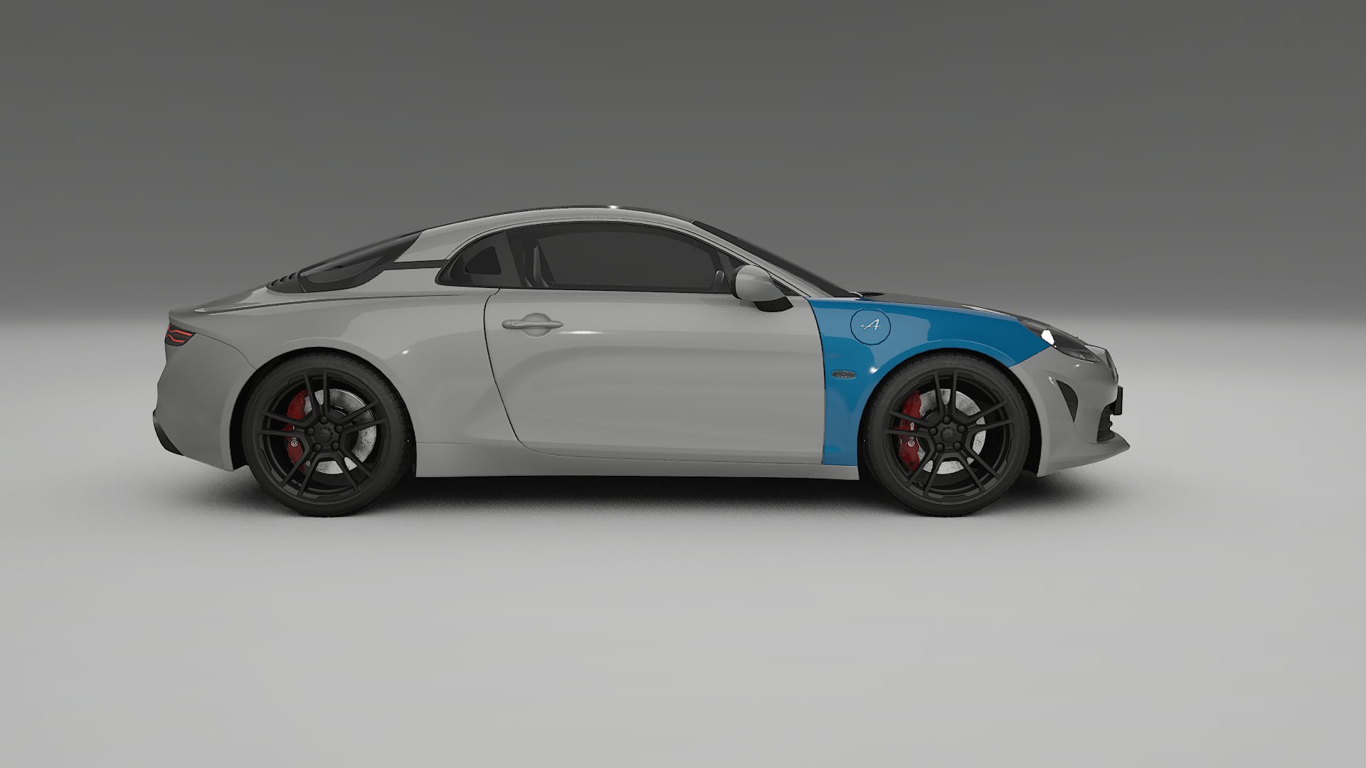 Pellicola Protettiva per Vernice Renault Alpine A110 | Kit Completo CrystalGuard PPF Trasparente Pretagliato