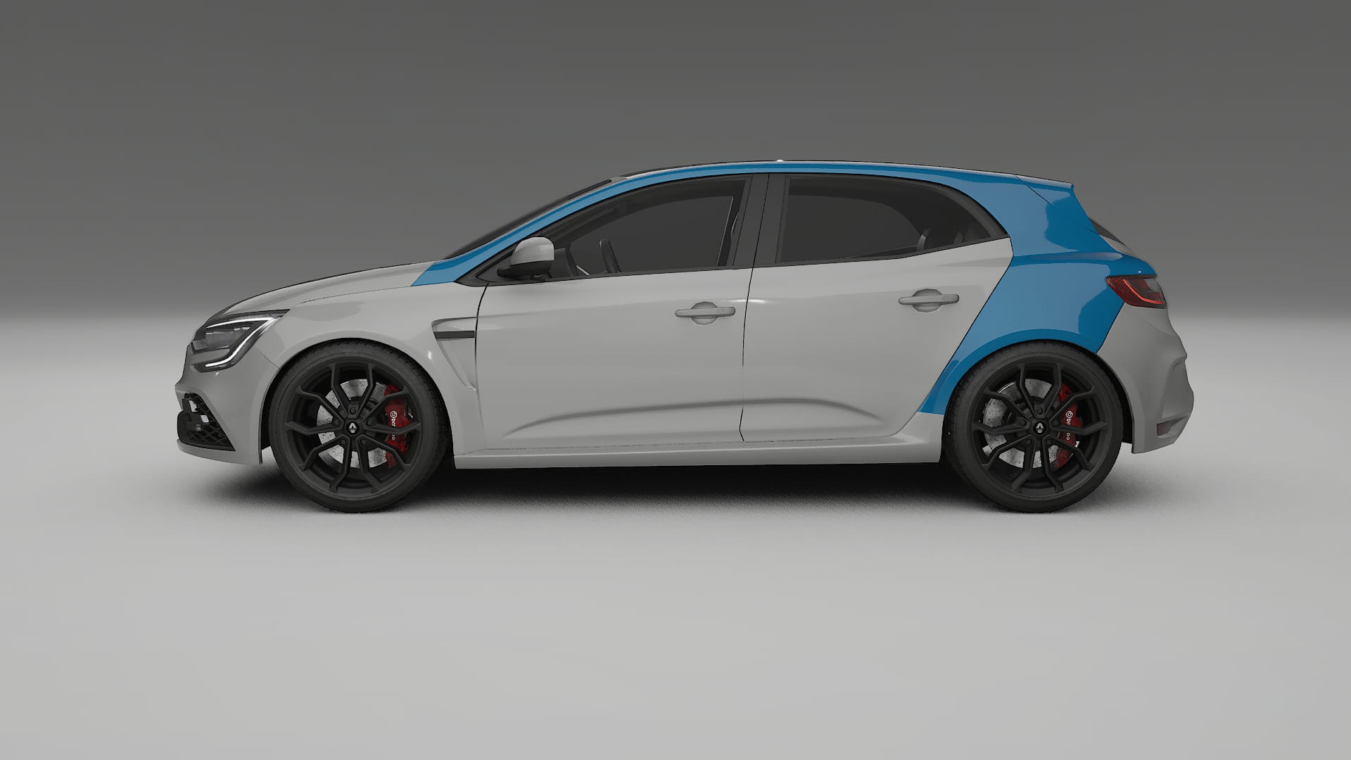 Pellicola Protettiva per Vernice Renault Megane RS IV | Kit Completo CrystalGuard PPF Trasparente Pretagliato