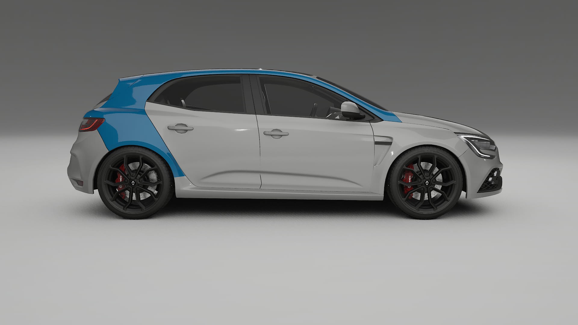 Pellicola Protettiva per Vernice Renault Megane RS IV | Kit Completo CrystalGuard PPF Trasparente Pretagliato