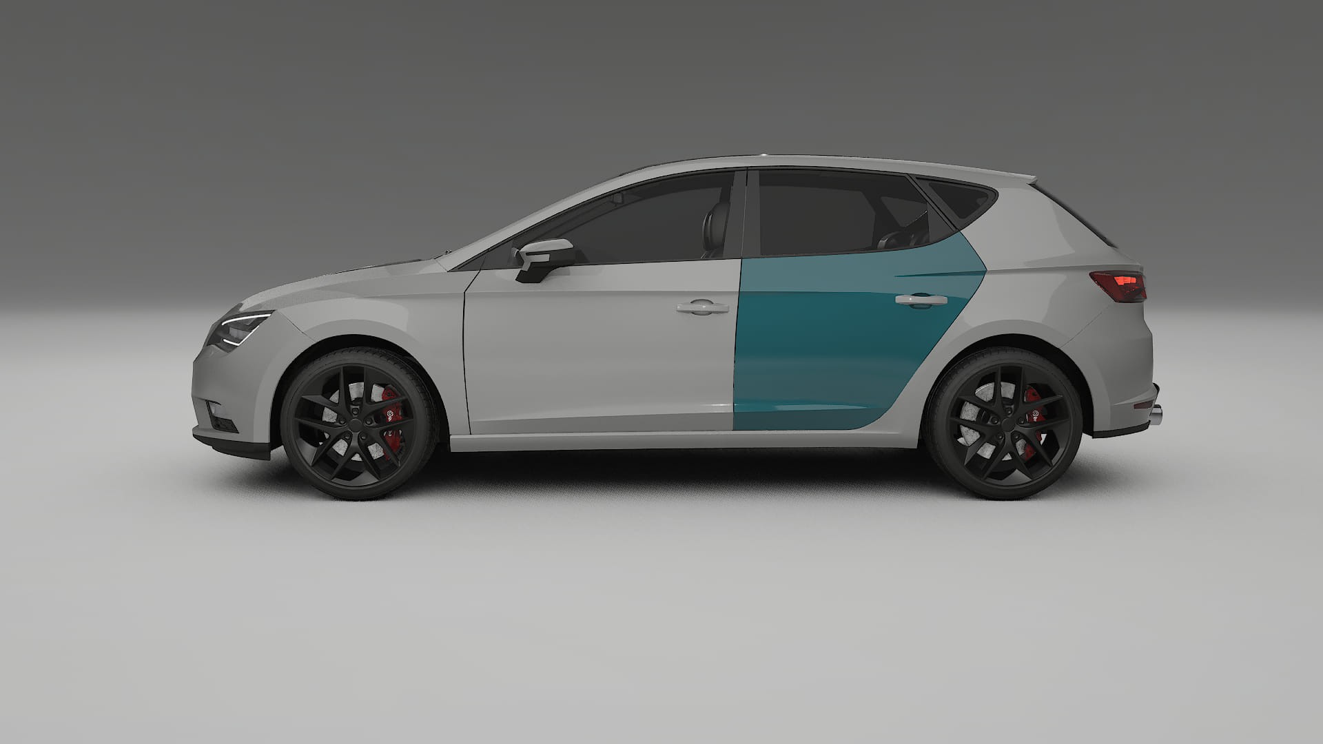 Pellicola Protettiva per Vernice Seat Leon FR 5F | Kit Completo CrystalGuard PPF Trasparente Pretagliato