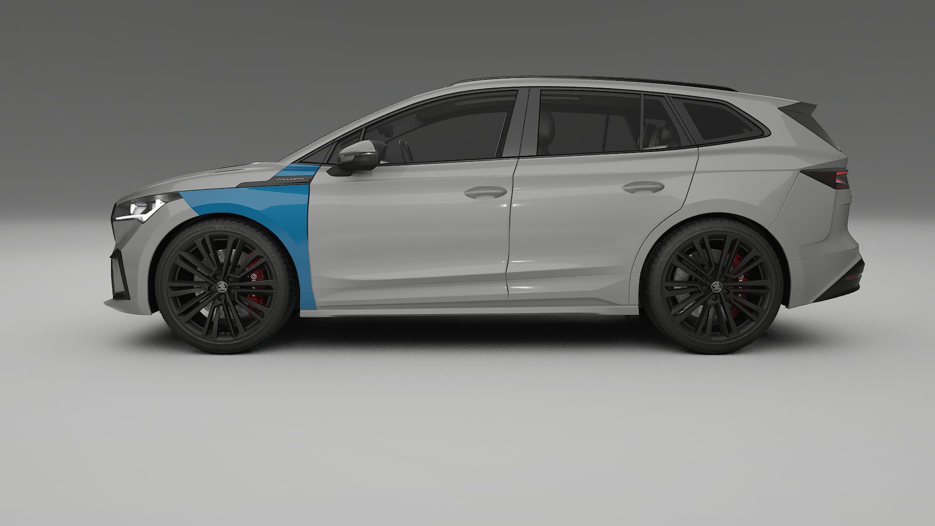 Pellicola Protettiva per Vernice Škoda Enyaq MEB | Kit Completo CrystalGuard PPF Trasparente Pretagliato