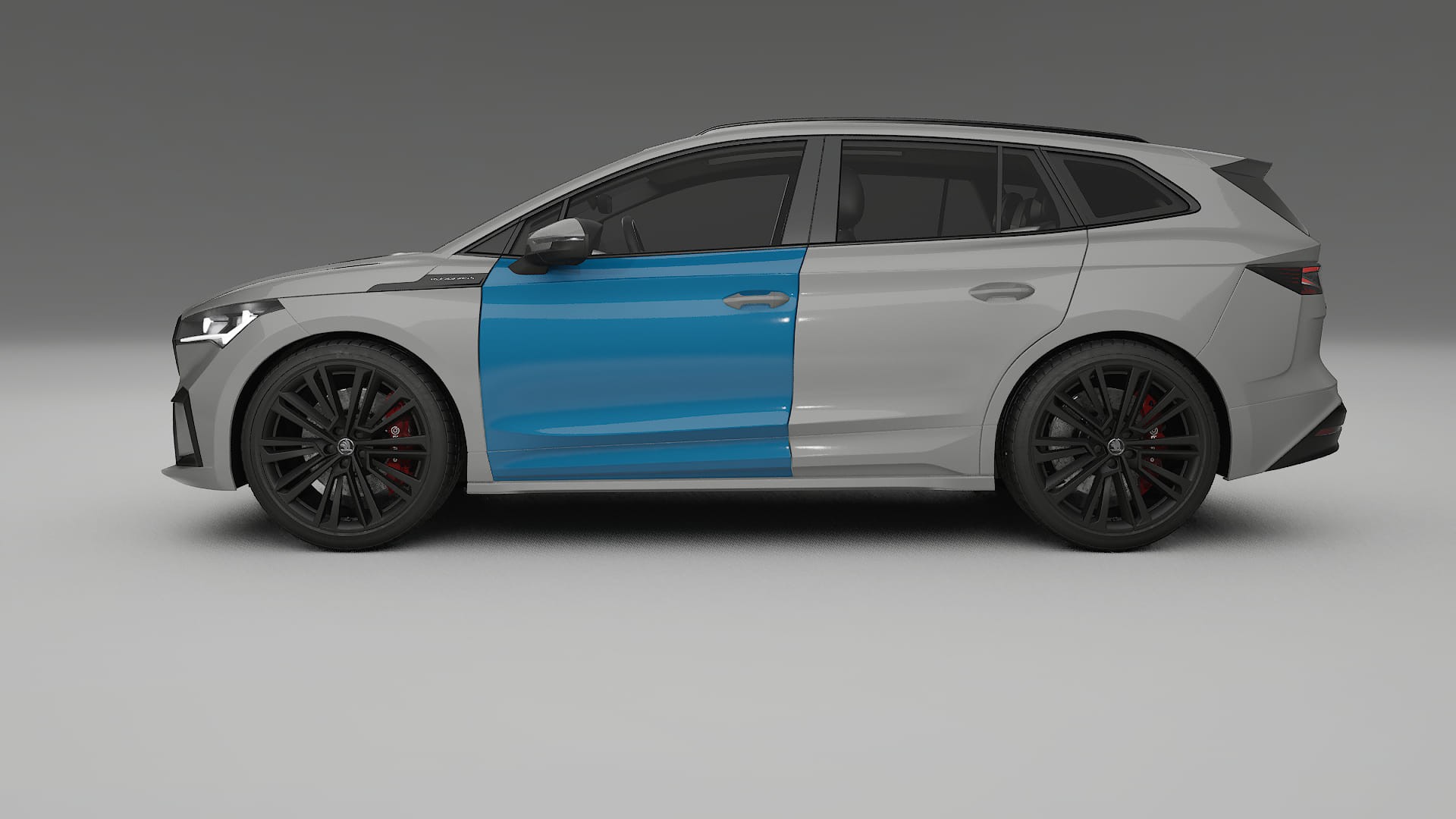 Pellicola Protettiva per Vernice Škoda Enyaq MEB | Kit Completo CrystalGuard PPF Trasparente Pretagliato