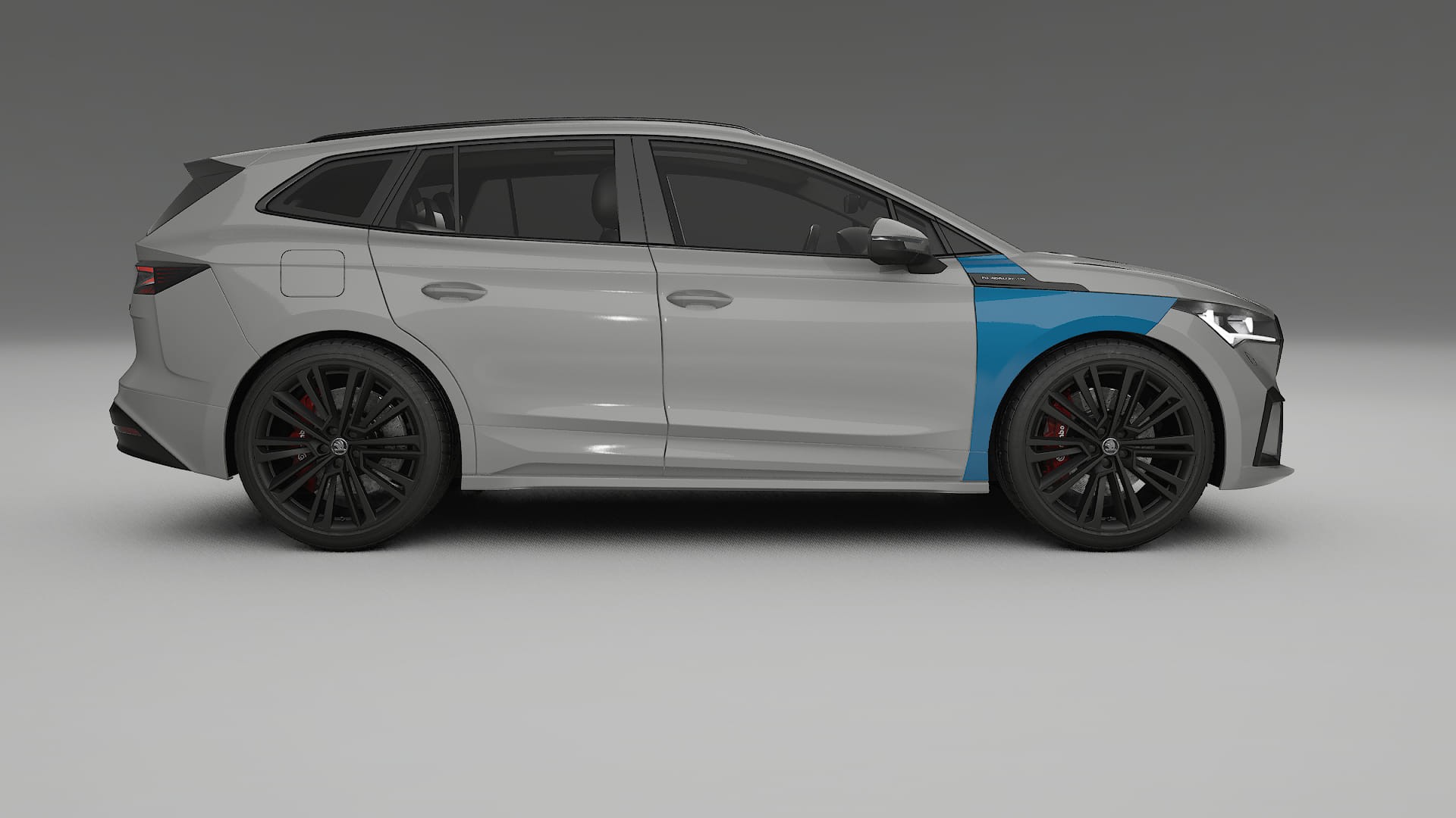 Pellicola Protettiva per Vernice Škoda Enyaq MEB | Kit Completo CrystalGuard PPF Trasparente Pretagliato