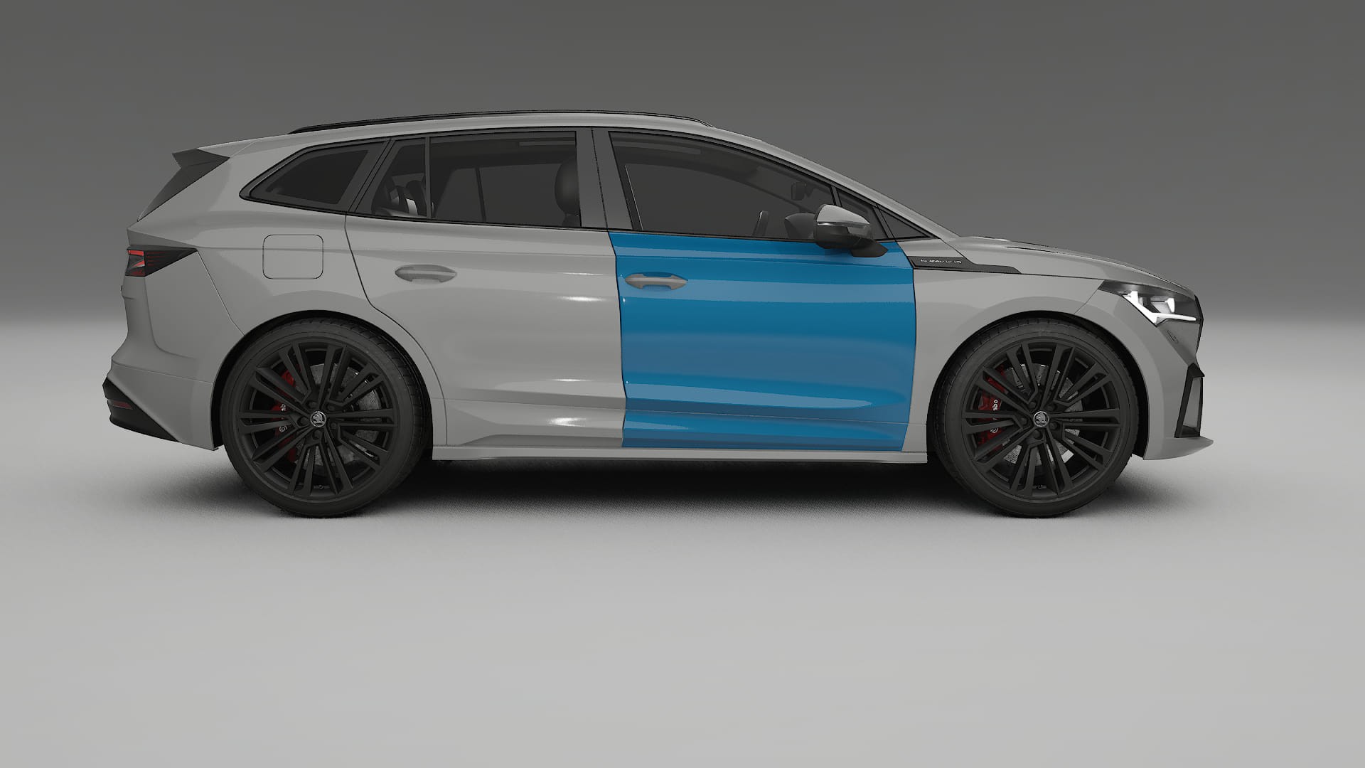 Pellicola Protettiva per Vernice Škoda Enyaq MEB | Kit Completo CrystalGuard PPF Trasparente Pretagliato