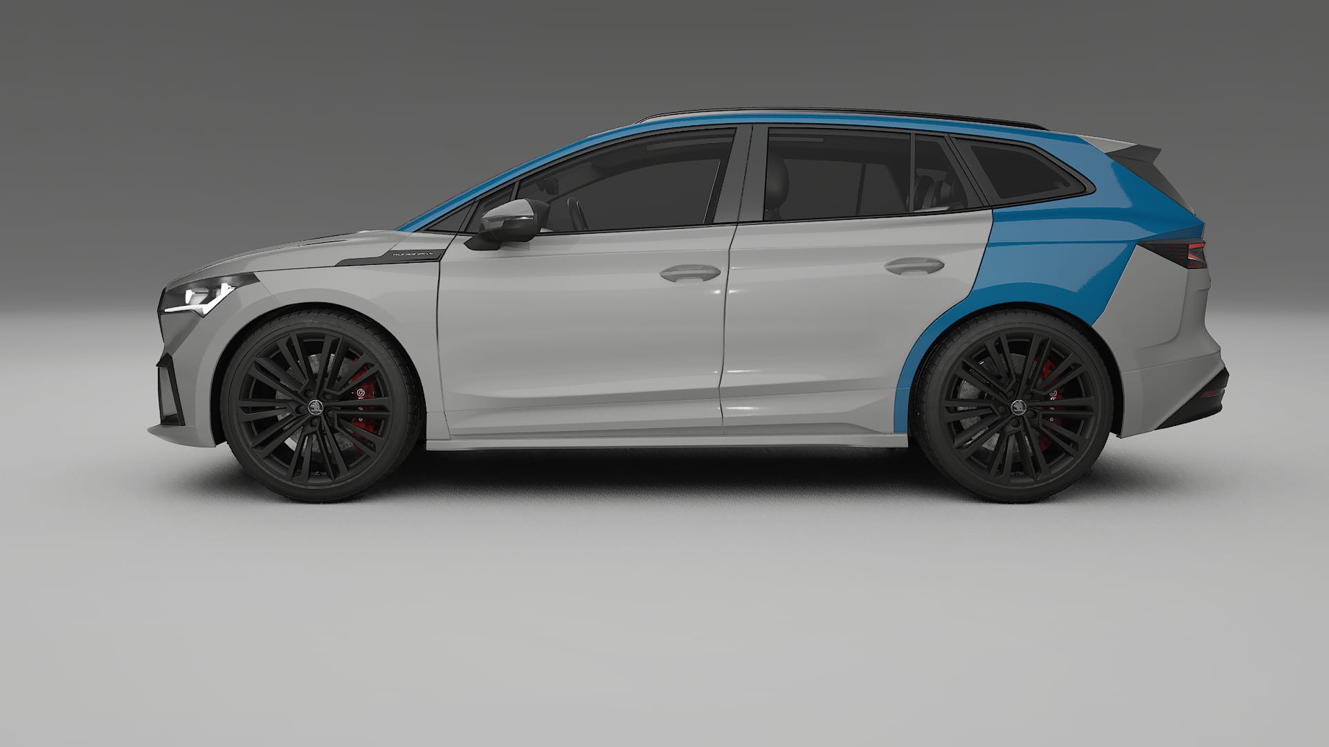 Pellicola Protettiva per Vernice Škoda Enyaq MEB | Kit Completo CrystalGuard PPF Trasparente Pretagliato