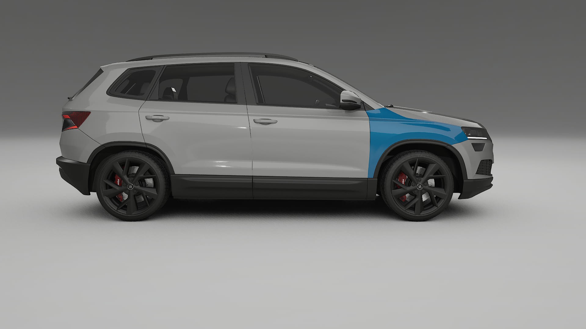 Pellicola Protettiva per Vernice Škoda Karoq NU7 | Kit Completo CrystalGuard PPF Trasparente Pretagliato