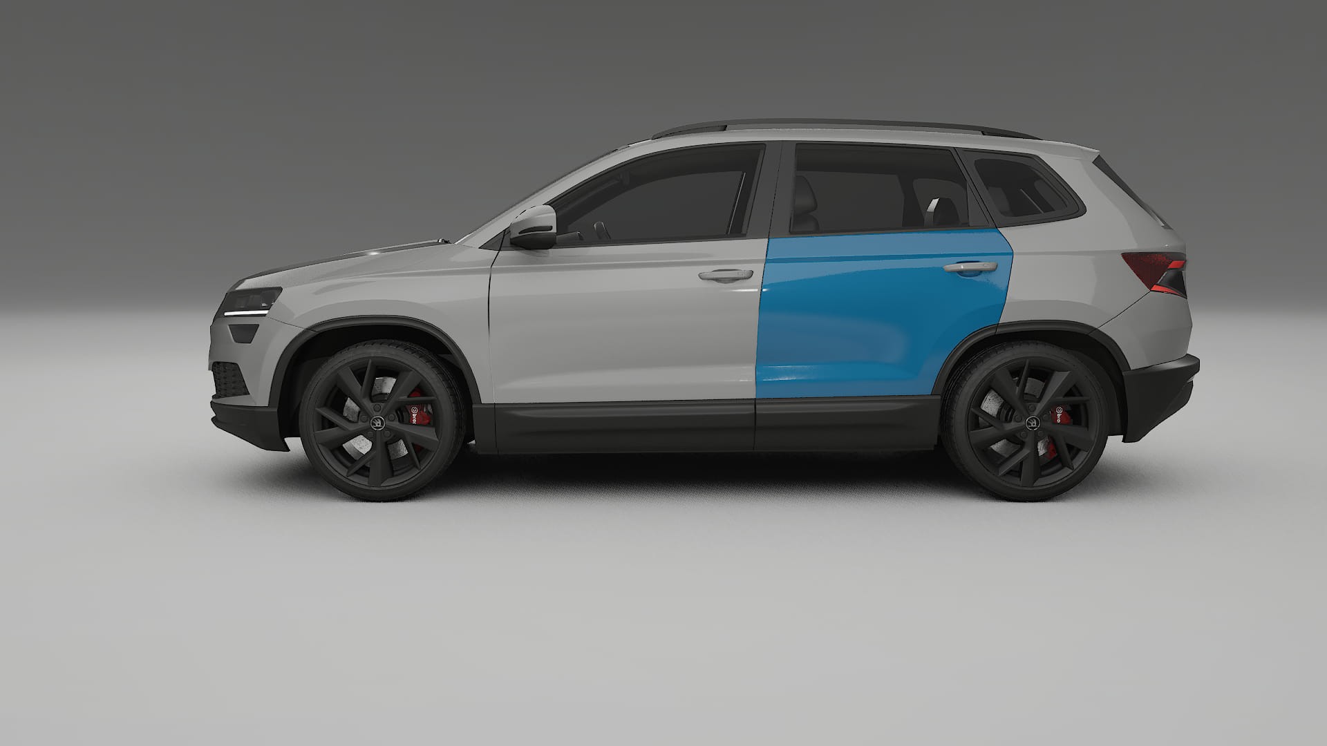 Pellicola Protettiva per Vernice Škoda Karoq NU7 | Kit Completo CrystalGuard PPF Trasparente Pretagliato