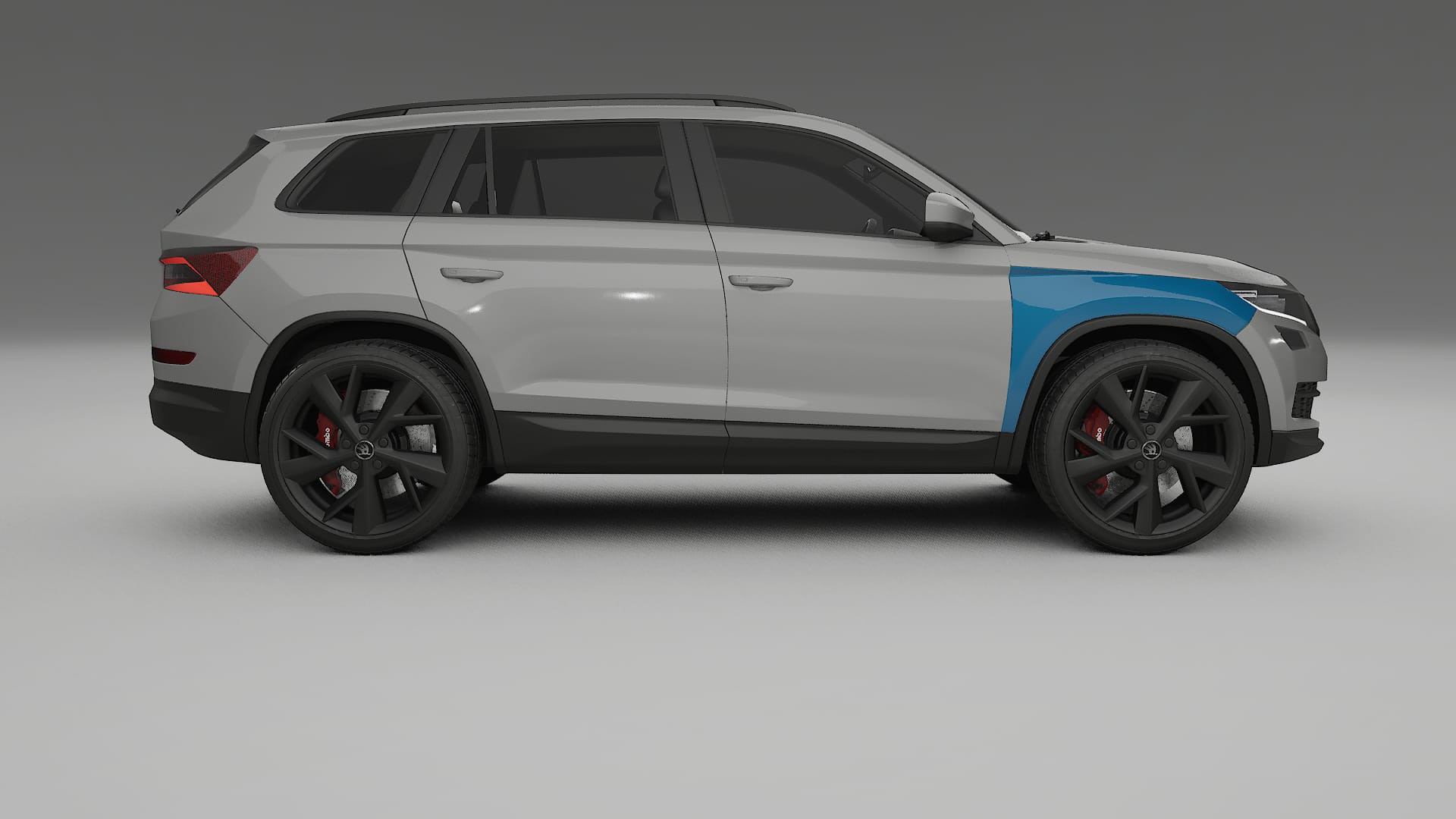 Pellicola Protettiva per Vernice Škoda Kodiaq NS7 | Kit Completo CrystalGuard PPF Trasparente Pretagliato