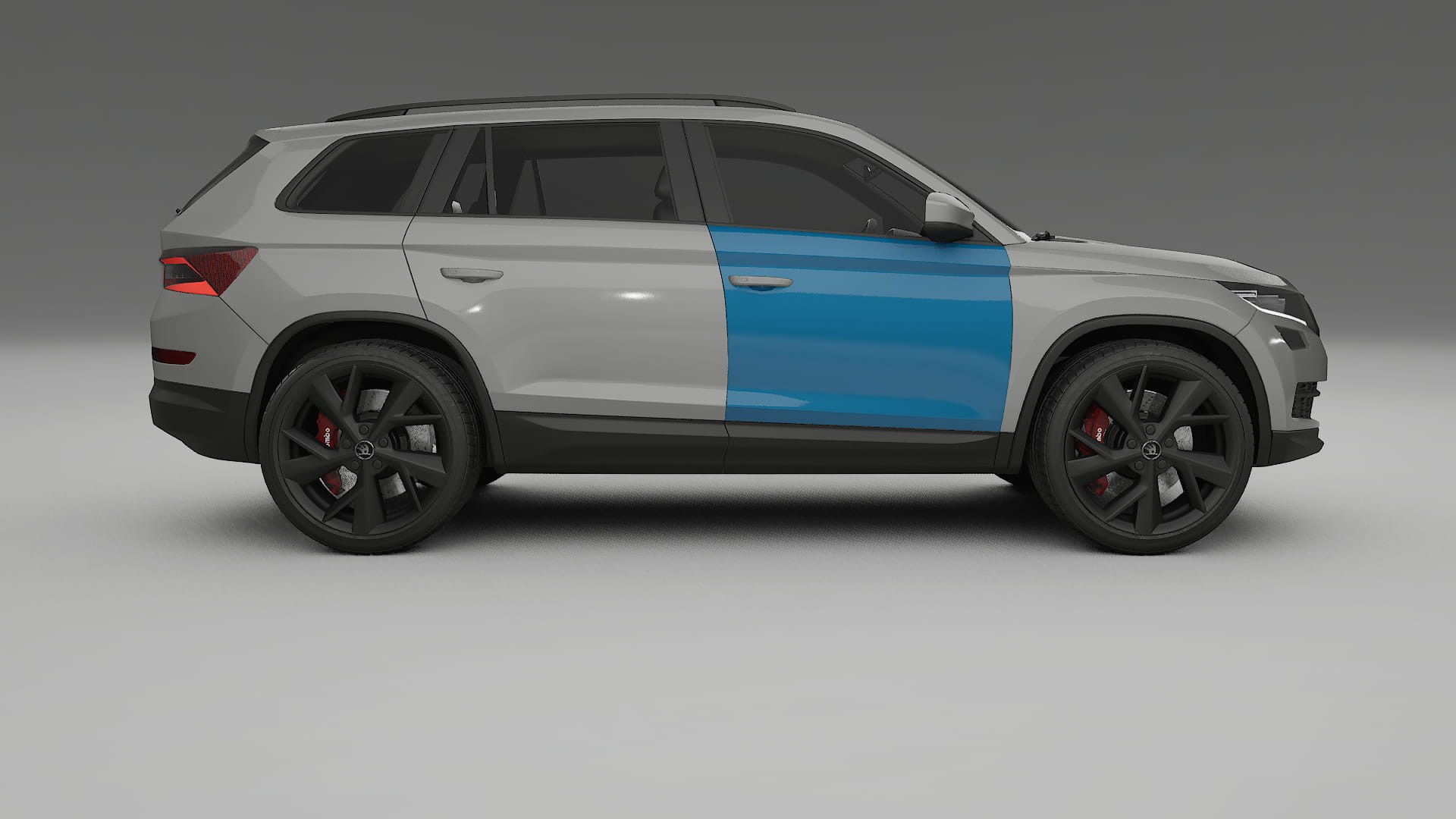 Pellicola Protettiva per Vernice Škoda Kodiaq NS7 | Kit Completo CrystalGuard PPF Trasparente Pretagliato