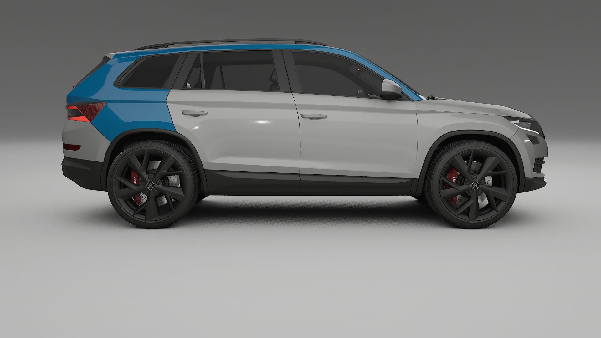 Pellicola Protettiva per Vernice Škoda Kodiaq NS7 | Kit Completo CrystalGuard PPF Trasparente Pretagliato