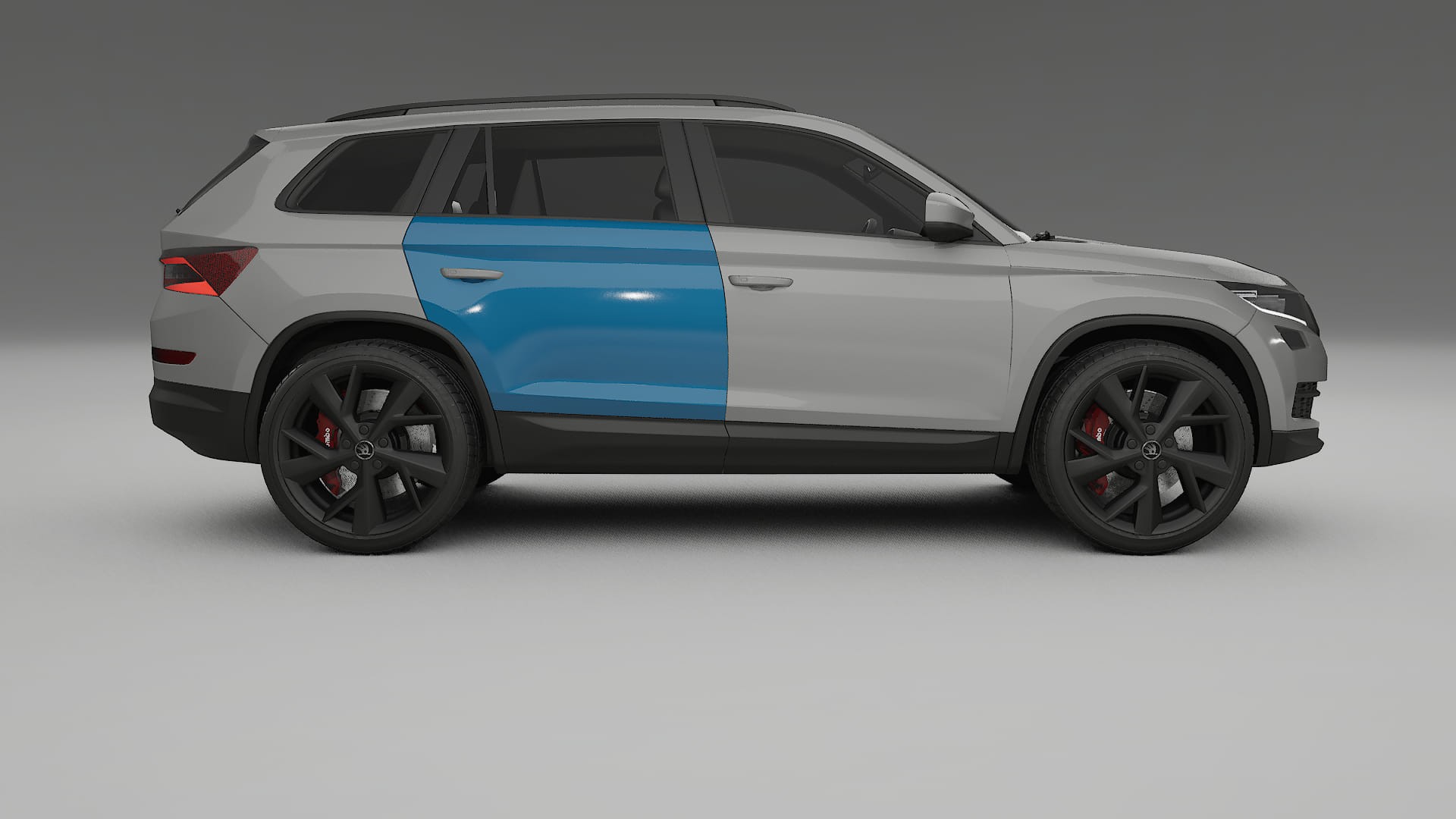 Pellicola Protettiva per Vernice Škoda Kodiaq NS7 | Kit Completo CrystalGuard PPF Trasparente Pretagliato