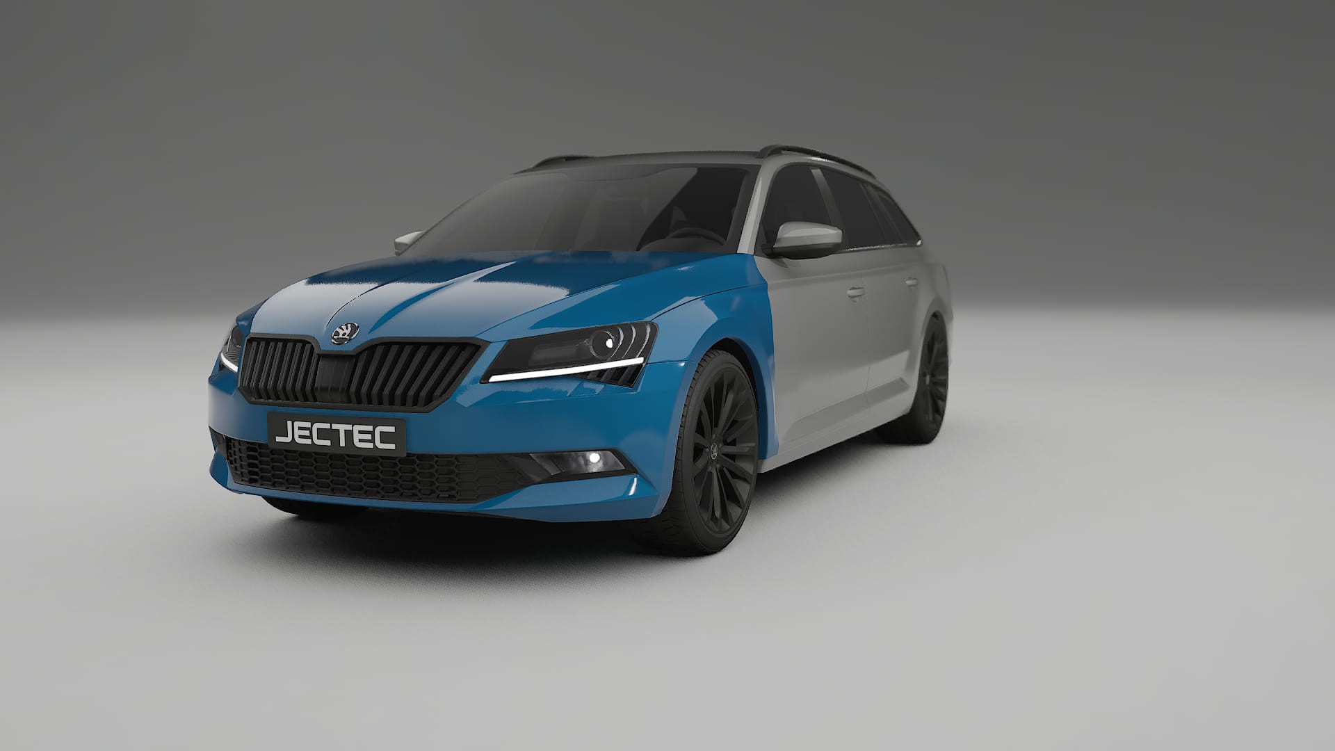 Pellicola Protettiva per Vernice Škoda Superb B8 | Kit Completo CrystalGuard PPF Trasparente Pretagliato