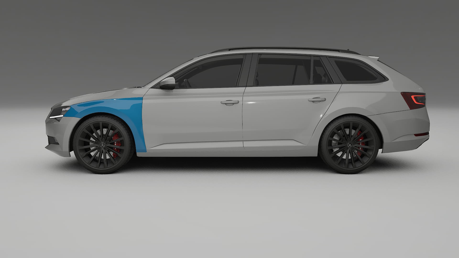 Pellicola Protettiva per Vernice Škoda Superb B8 | Kit Completo CrystalGuard PPF Trasparente Pretagliato