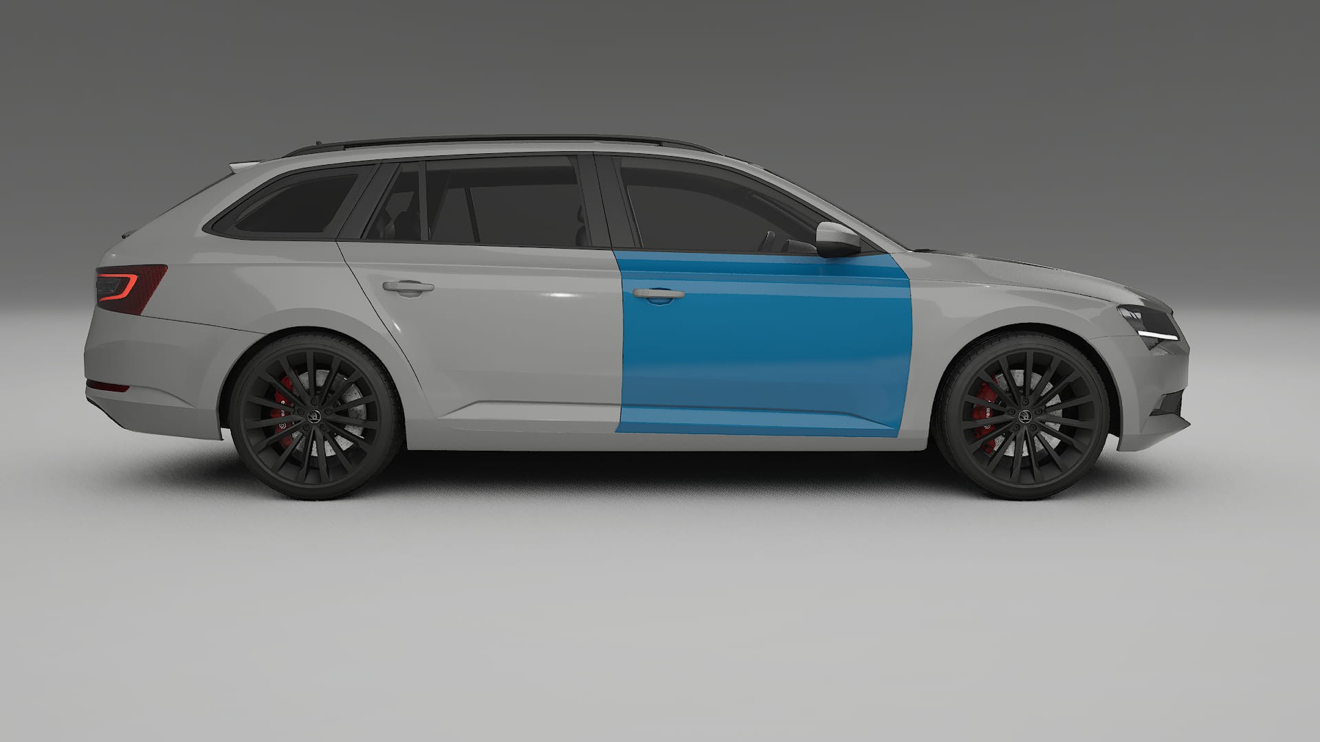 Pellicola Protettiva per Vernice Škoda Superb B8 | Kit Completo CrystalGuard PPF Trasparente Pretagliato