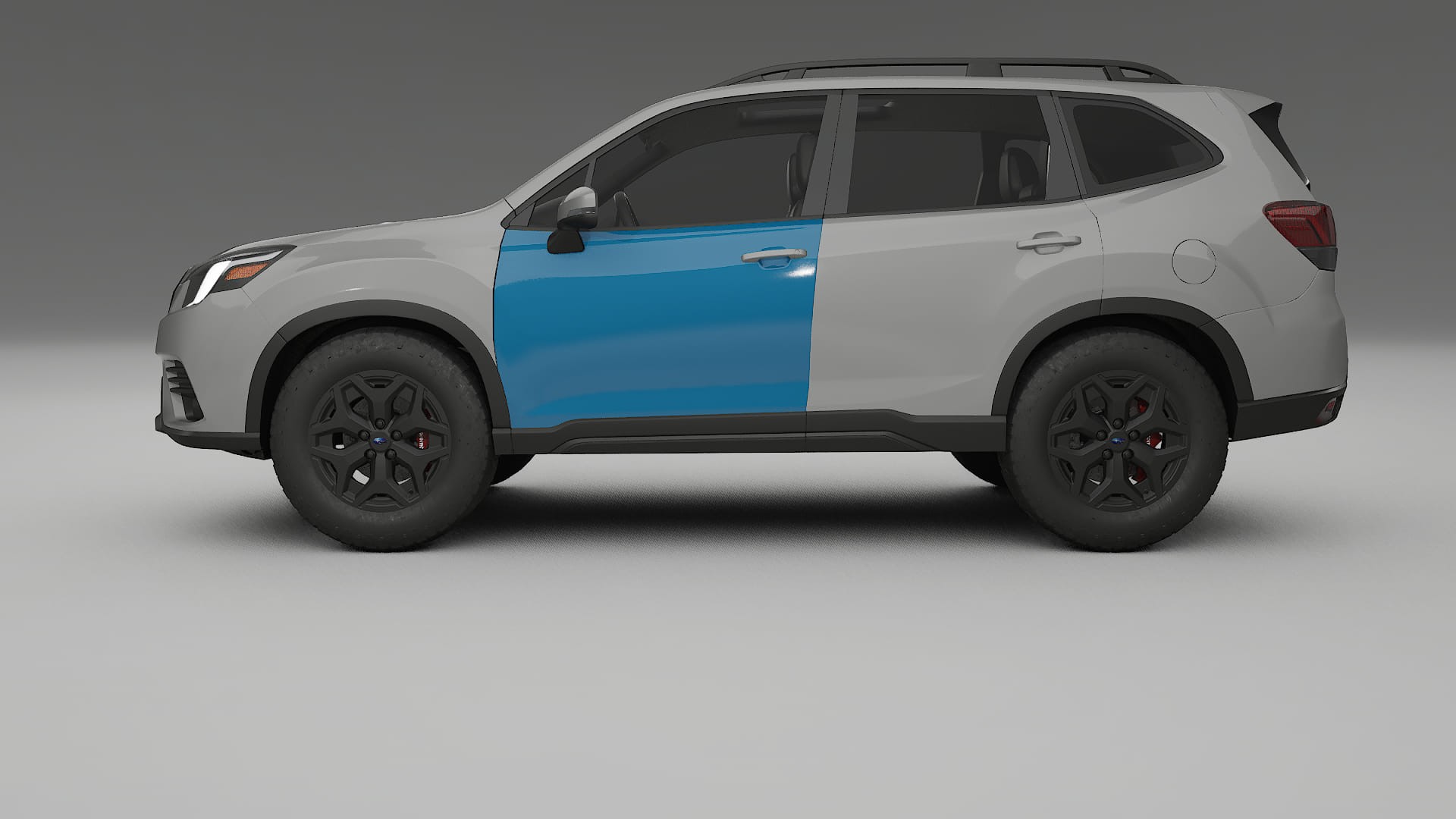 Pellicola Protettiva per Vernice Subaru Forester V SK facelift | Kit Completo CrystalGuard PPF Trasparente Pretagliato