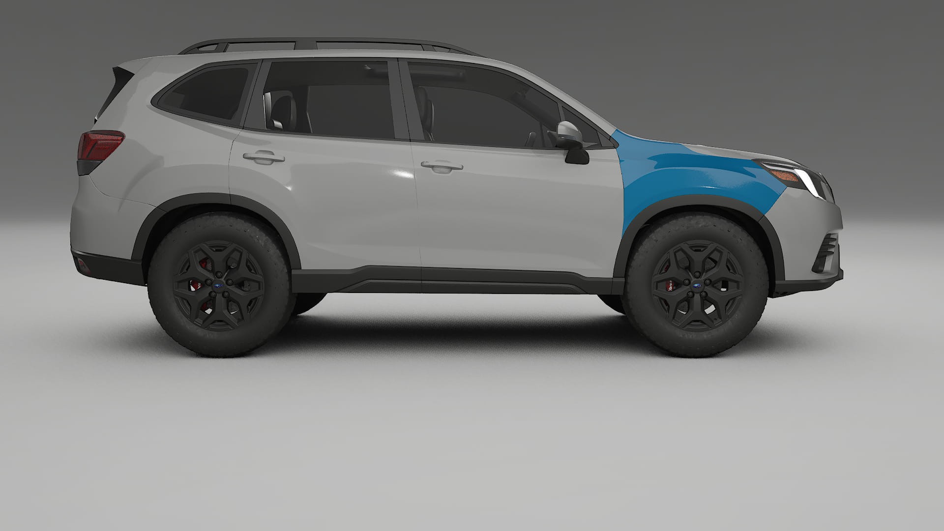 Pellicola Protettiva per Vernice Subaru Forester V SK facelift | Kit Completo CrystalGuard PPF Trasparente Pretagliato