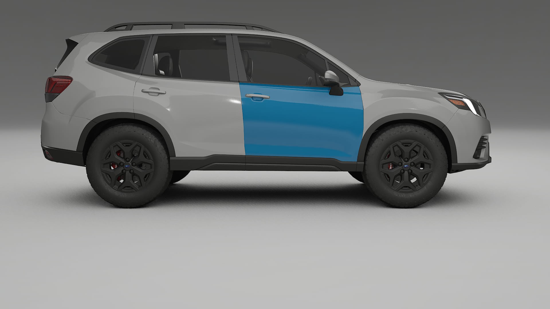 Pellicola Protettiva per Vernice Subaru Forester V SK facelift | Kit Completo CrystalGuard PPF Trasparente Pretagliato