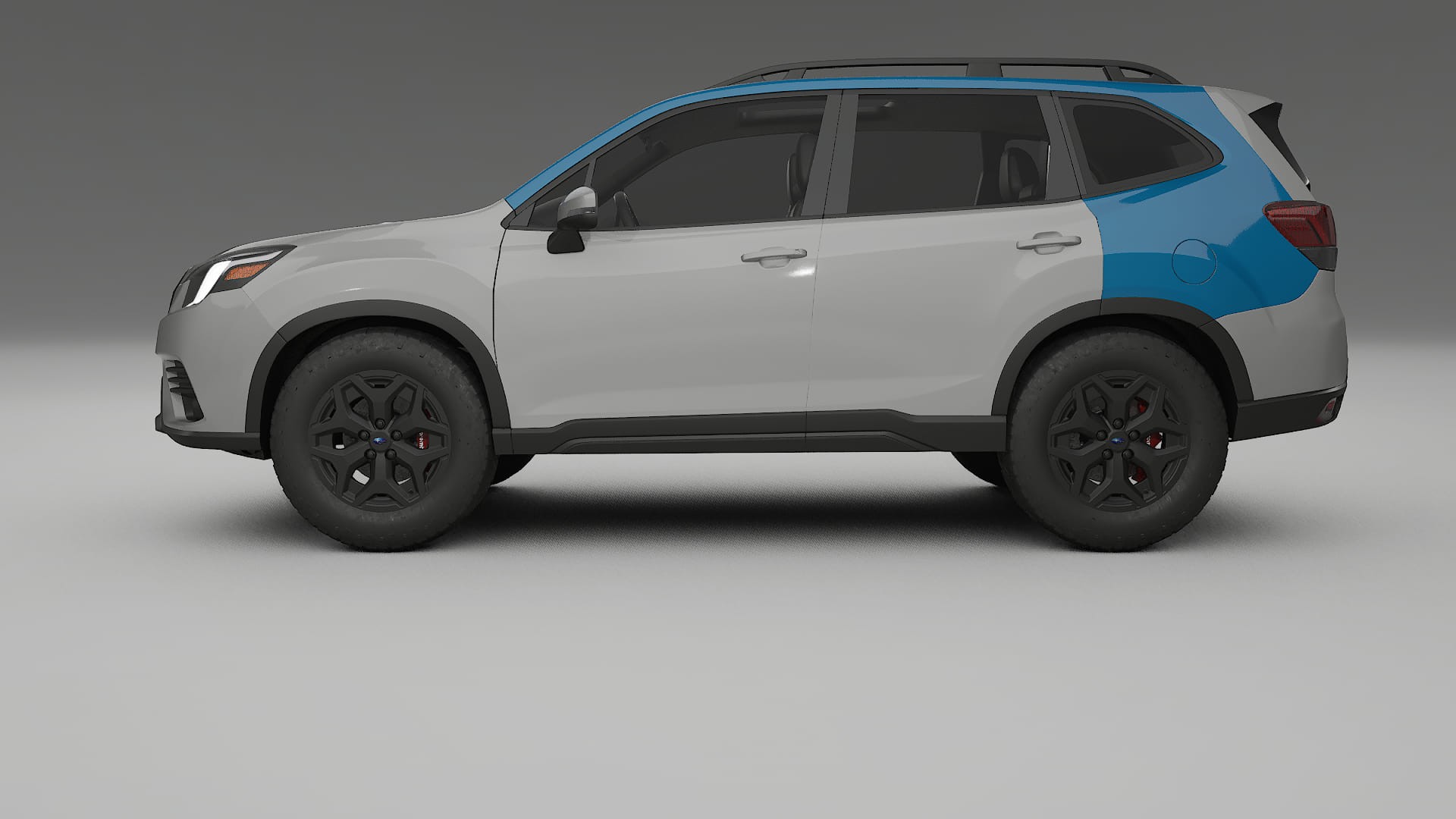 Pellicola Protettiva per Vernice Subaru Forester V SK facelift | Kit Completo CrystalGuard PPF Trasparente Pretagliato