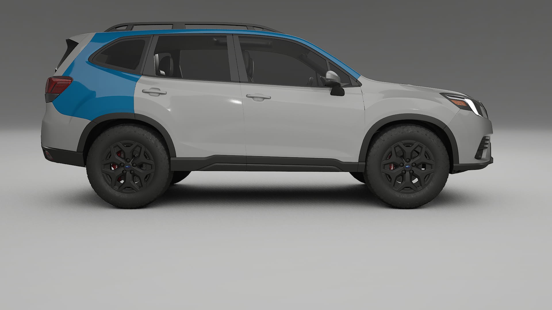 Pellicola Protettiva per Vernice Subaru Forester V SK facelift | Kit Completo CrystalGuard PPF Trasparente Pretagliato