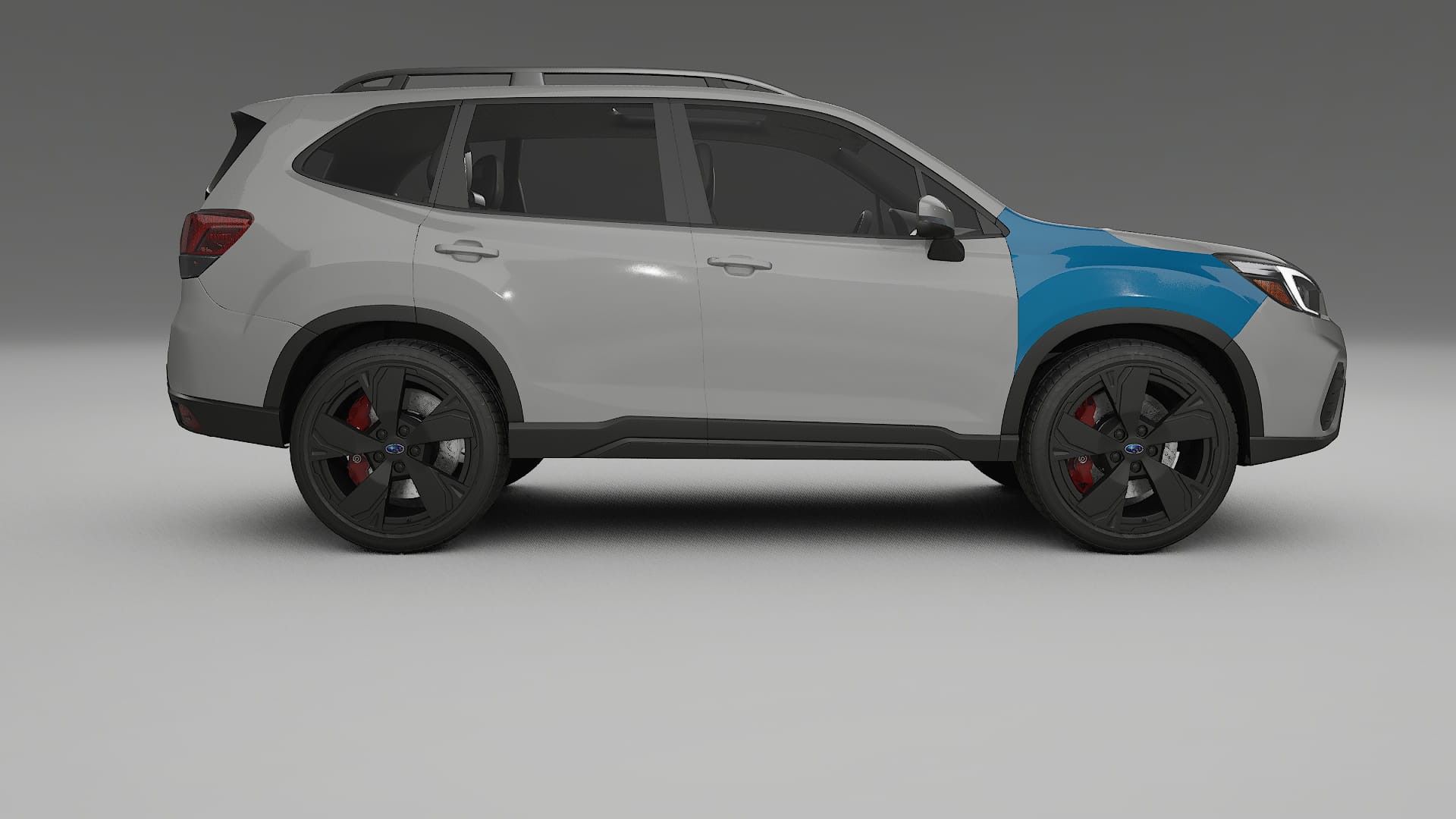 Pellicola Protettiva per Vernice Subaru Forester V SK prefacelift | Kit Completo CrystalGuard PPF Trasparente Pretagliato