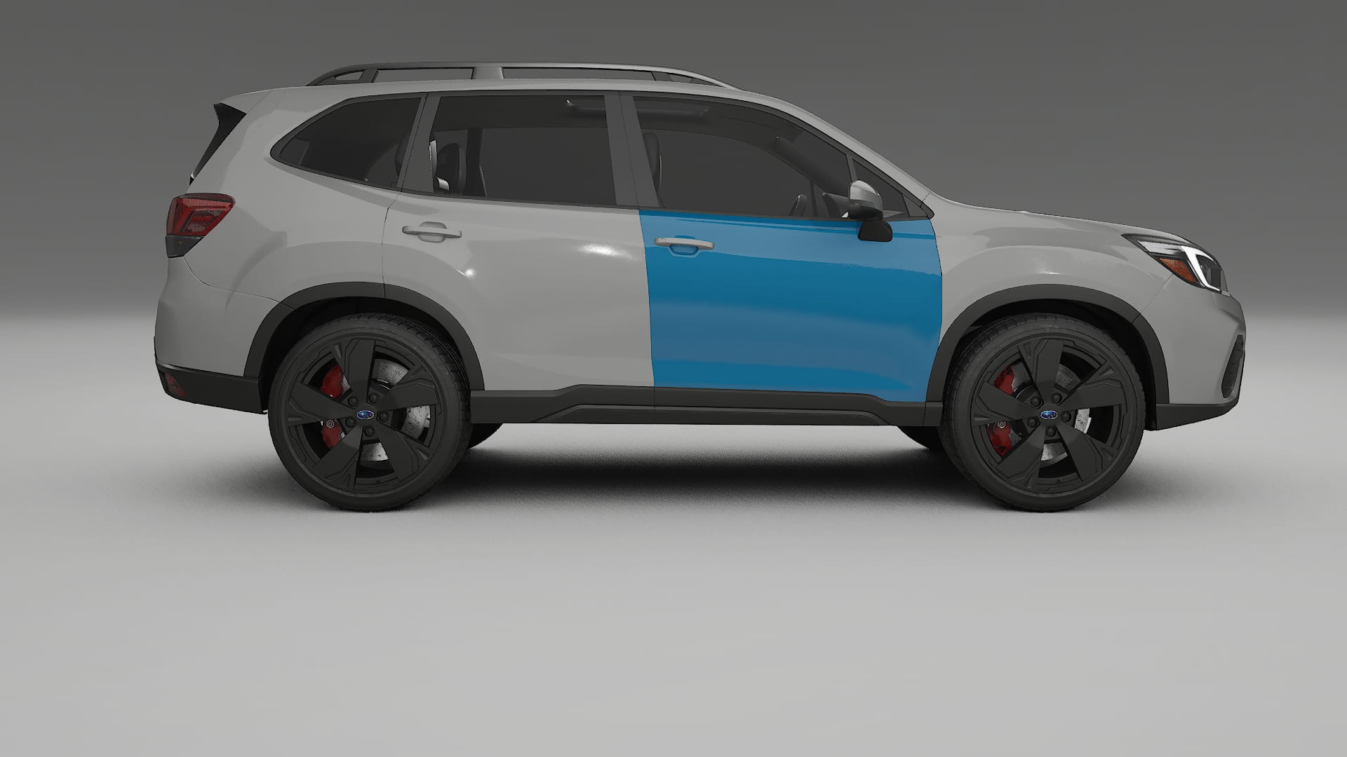 Pellicola Protettiva per Vernice Subaru Forester V SK prefacelift | Kit Completo CrystalGuard PPF Trasparente Pretagliato