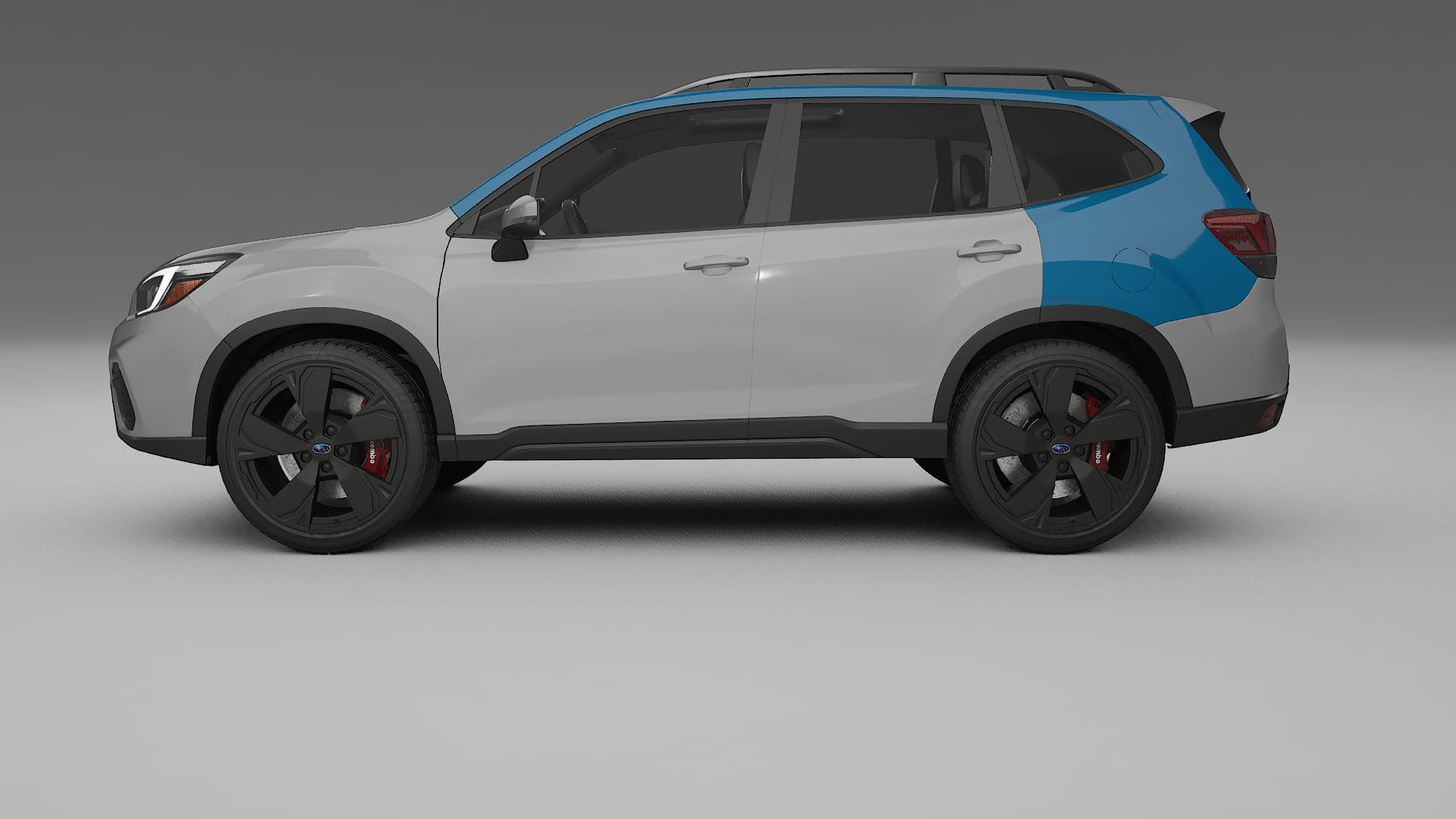 Pellicola Protettiva per Vernice Subaru Forester V SK prefacelift | Kit Completo CrystalGuard PPF Trasparente Pretagliato