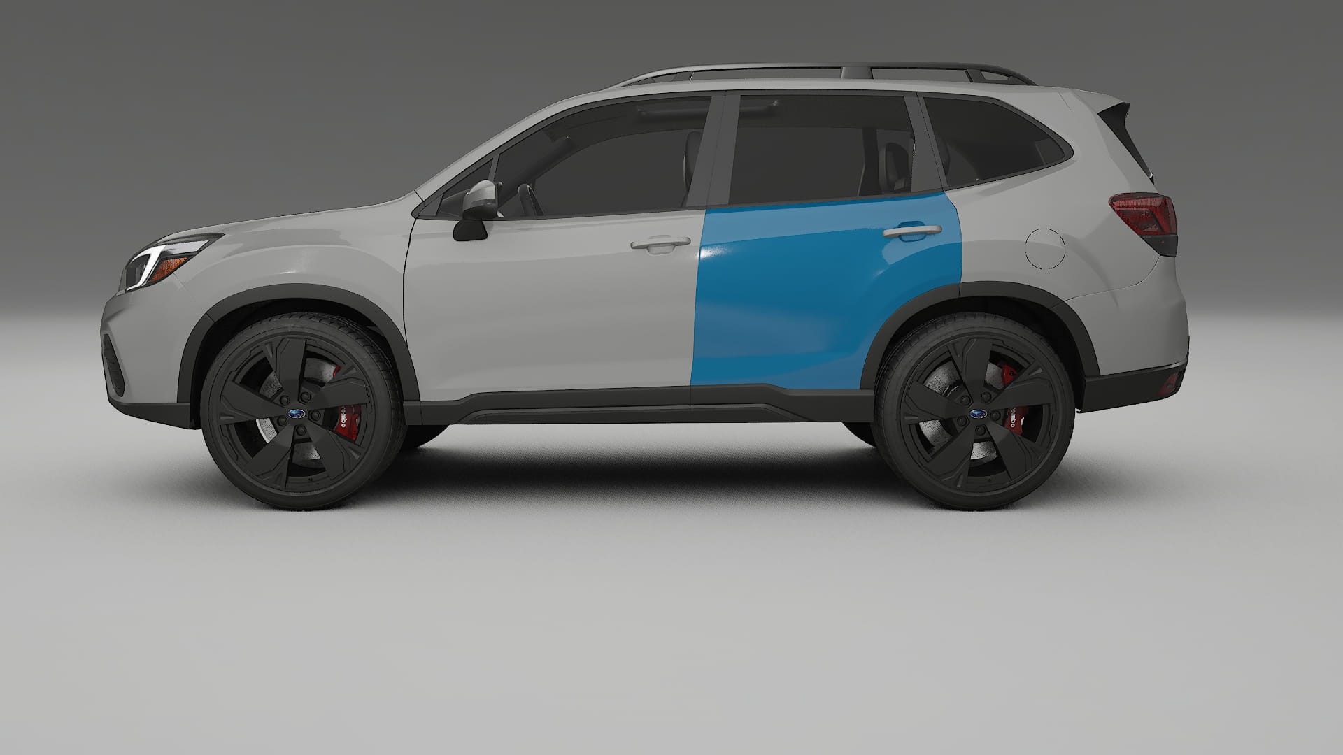 Pellicola Protettiva per Vernice Subaru Forester V SK prefacelift | Kit Completo CrystalGuard PPF Trasparente Pretagliato