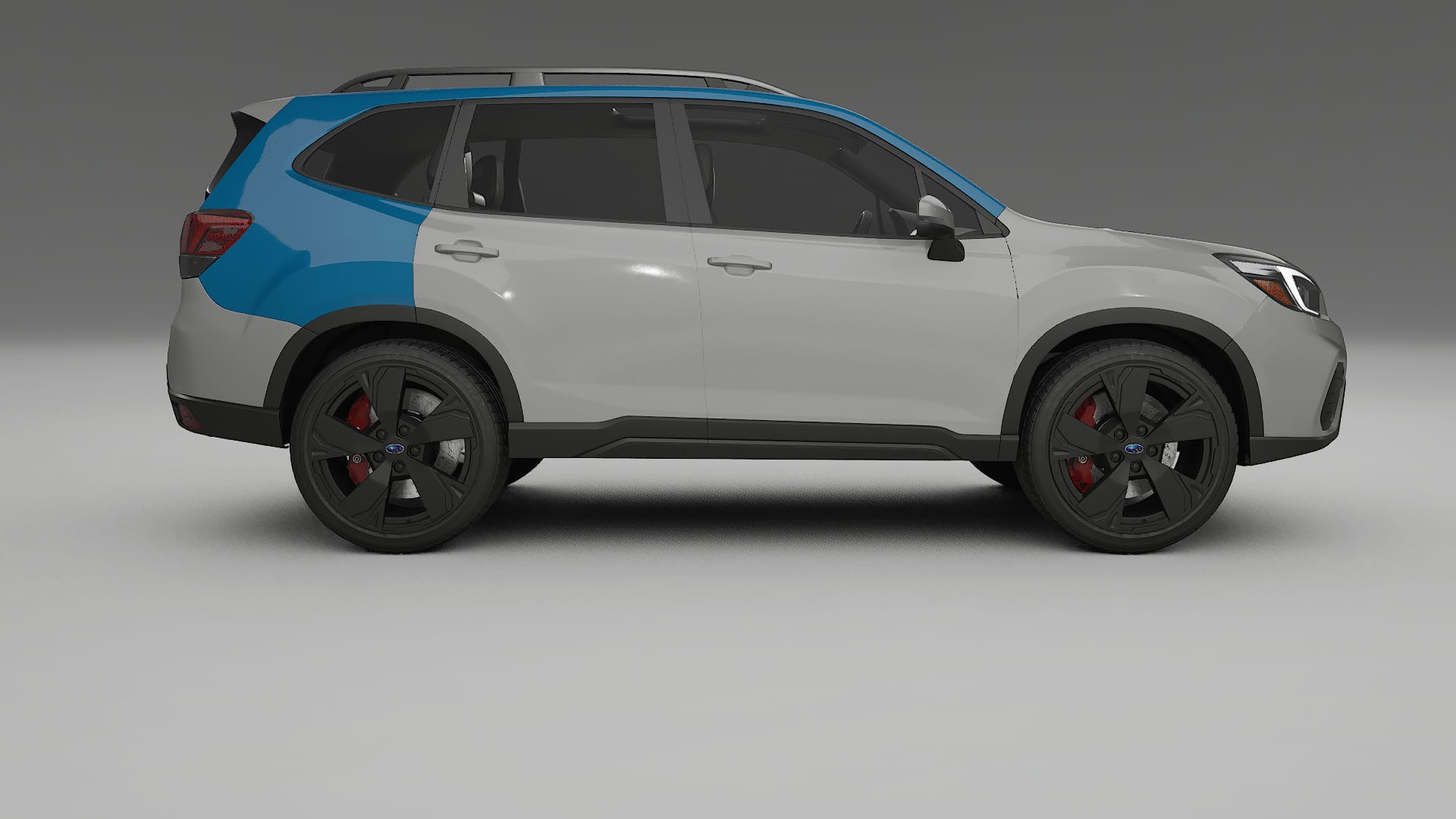 Pellicola Protettiva per Vernice Subaru Forester V SK prefacelift | Kit Completo CrystalGuard PPF Trasparente Pretagliato