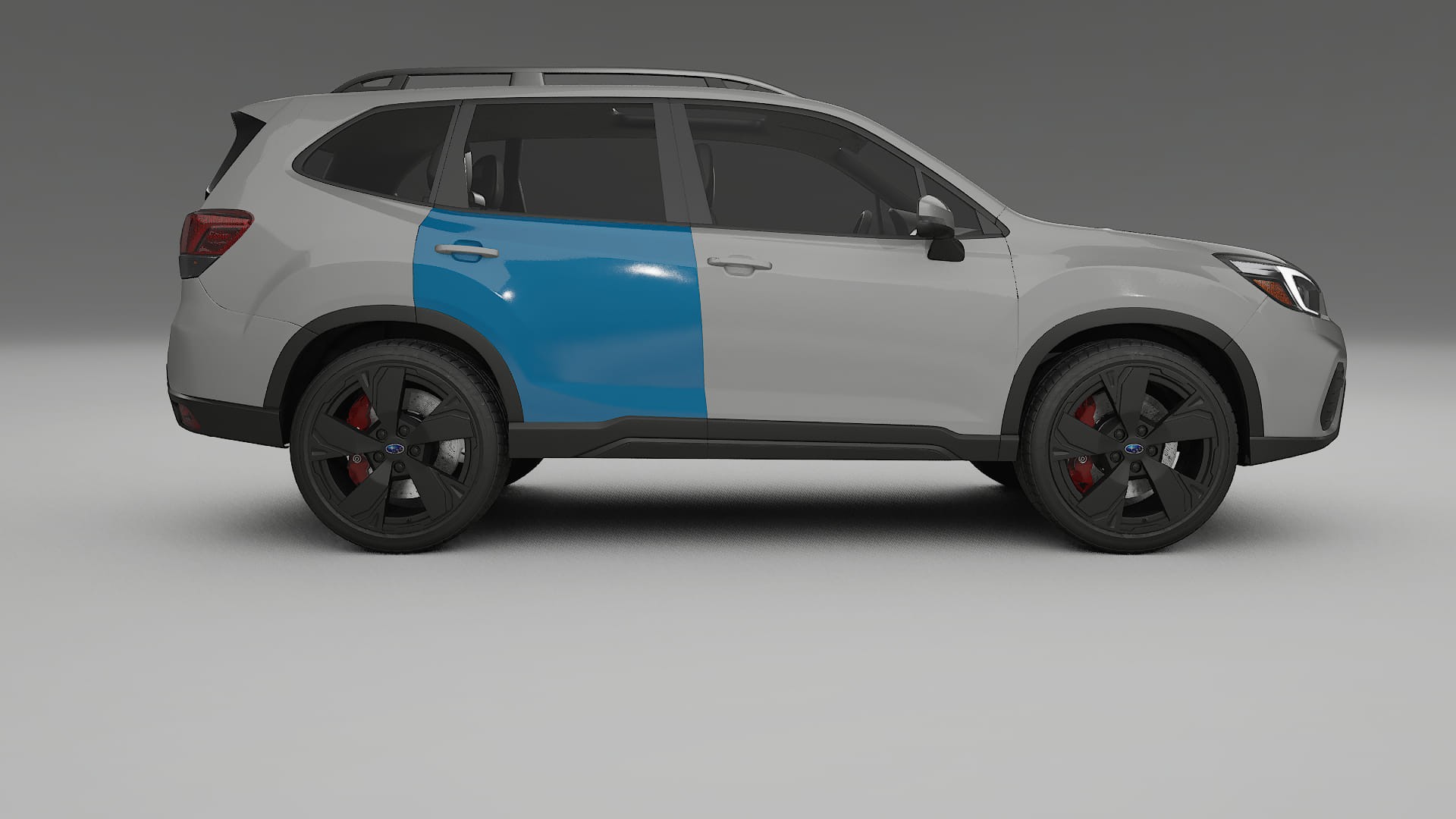 Pellicola Protettiva per Vernice Subaru Forester V SK prefacelift | Kit Completo CrystalGuard PPF Trasparente Pretagliato