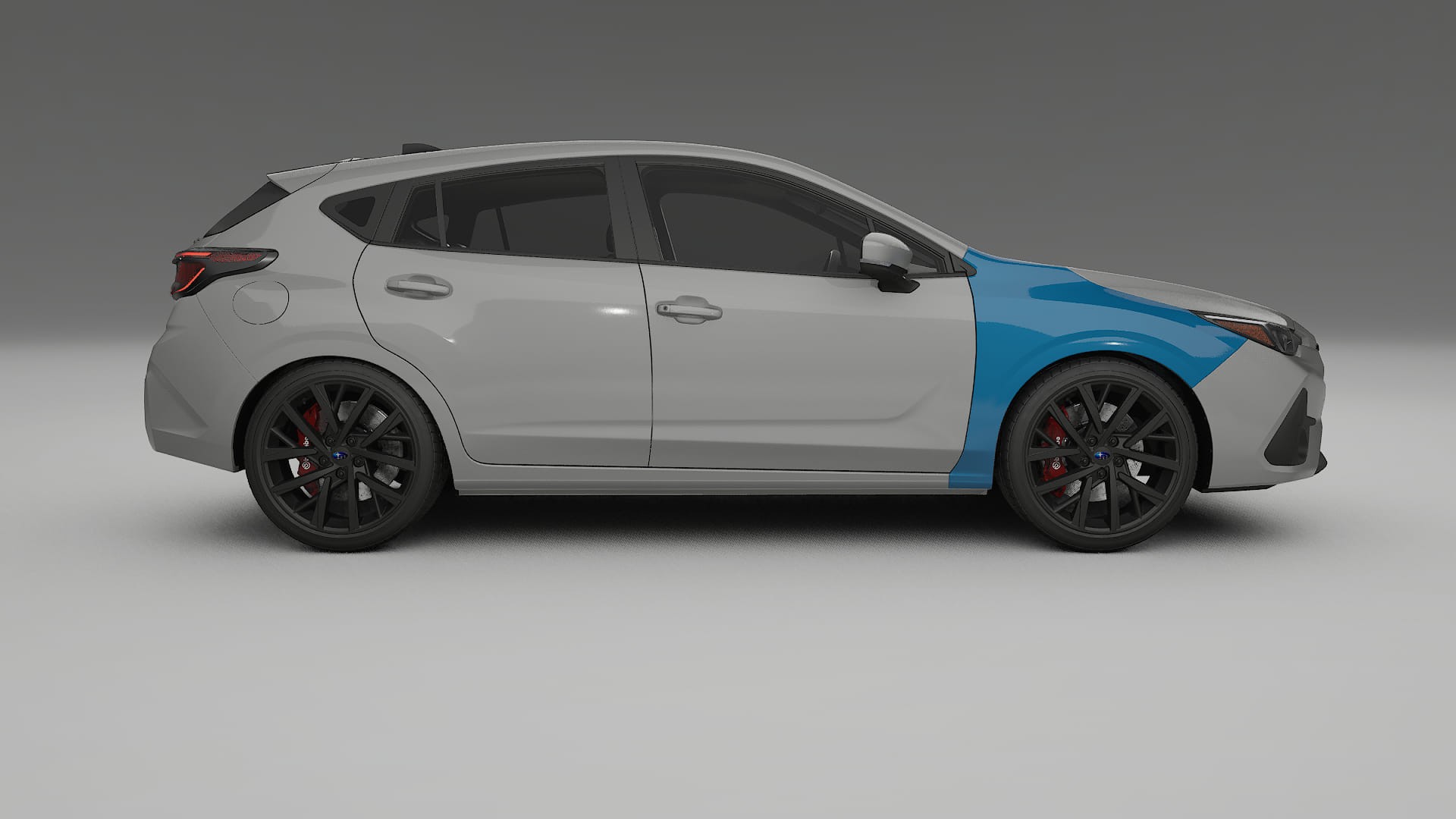 Pellicola Protettiva per Vernice Subaru Impreza GU | Kit Completo CrystalGuard PPF Trasparente Pretagliato