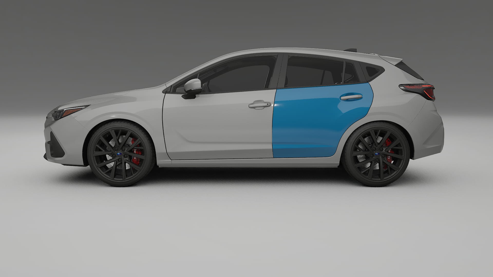 Pellicola Protettiva per Vernice Subaru Impreza GU | Kit Completo CrystalGuard PPF Trasparente Pretagliato