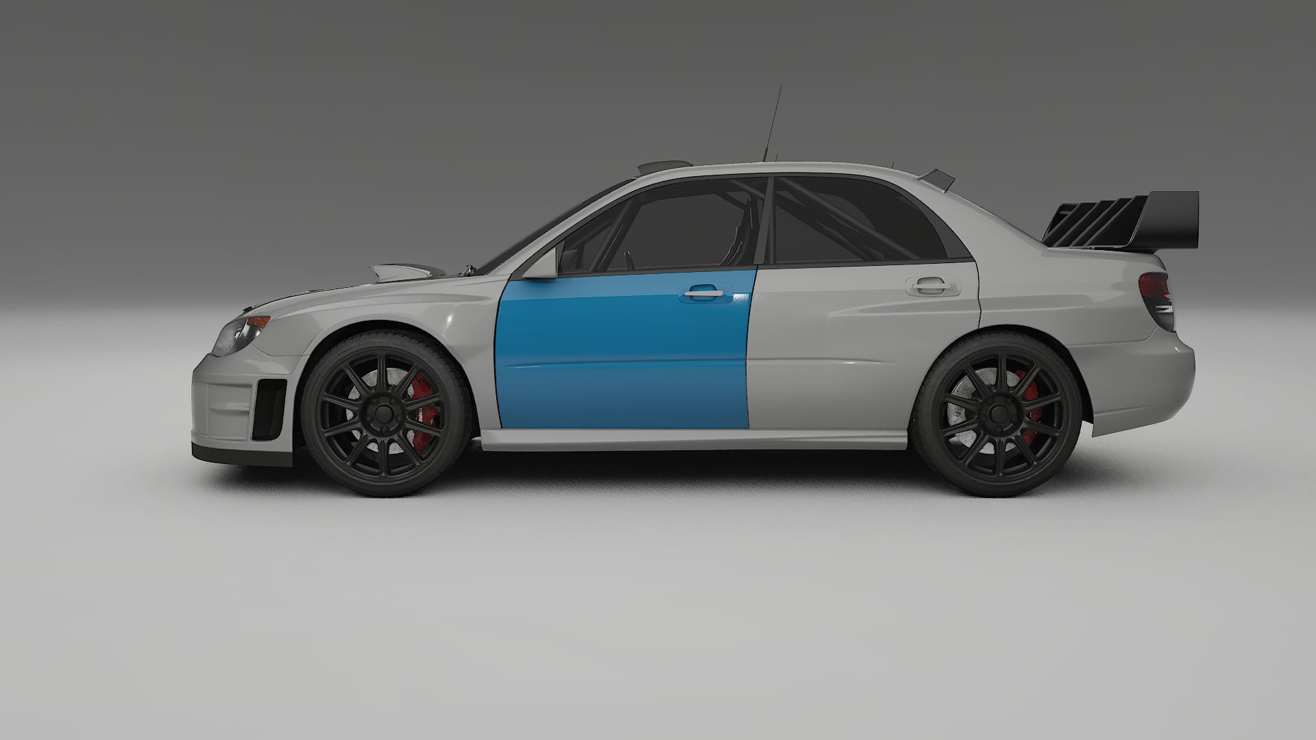 Pellicola Protettiva per Vernice Subaru Impreza WRC GD | Kit Completo CrystalGuard PPF Trasparente Pretagliato