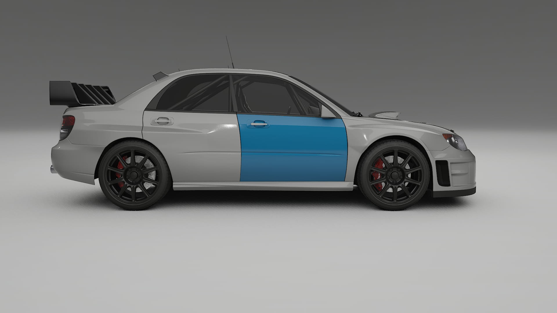 Pellicola Protettiva per Vernice Subaru Impreza WRC GD | Kit Completo CrystalGuard PPF Trasparente Pretagliato