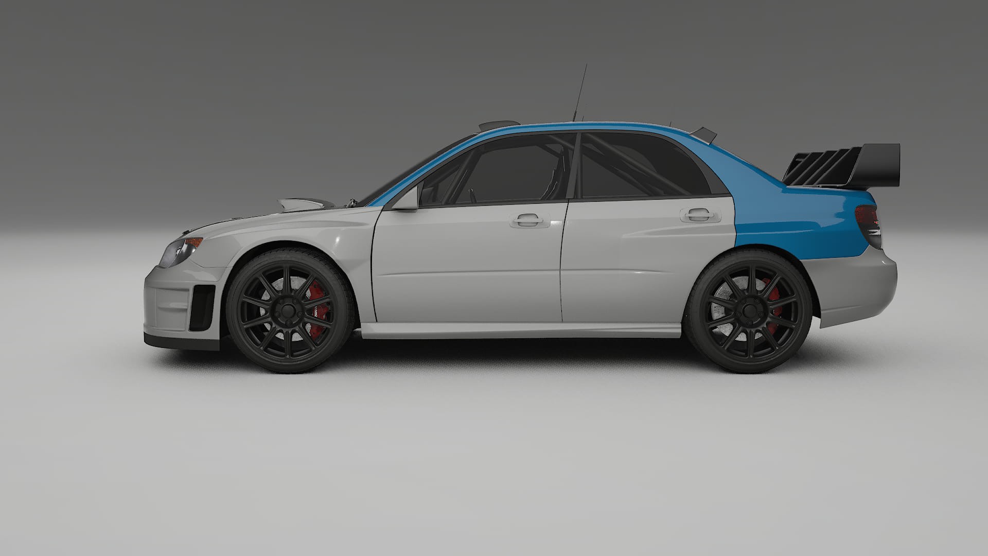 Pellicola Protettiva per Vernice Subaru Impreza WRC GD | Kit Completo CrystalGuard PPF Trasparente Pretagliato