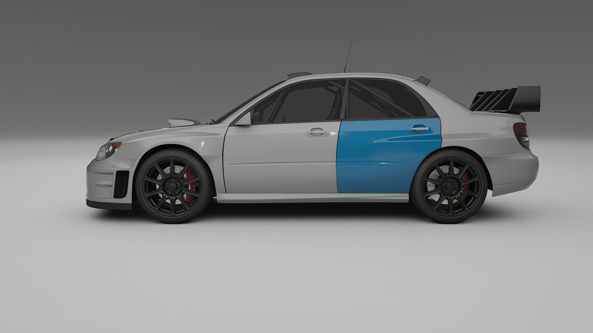 Pellicola Protettiva per Vernice Subaru Impreza WRC GD | Kit Completo CrystalGuard PPF Trasparente Pretagliato