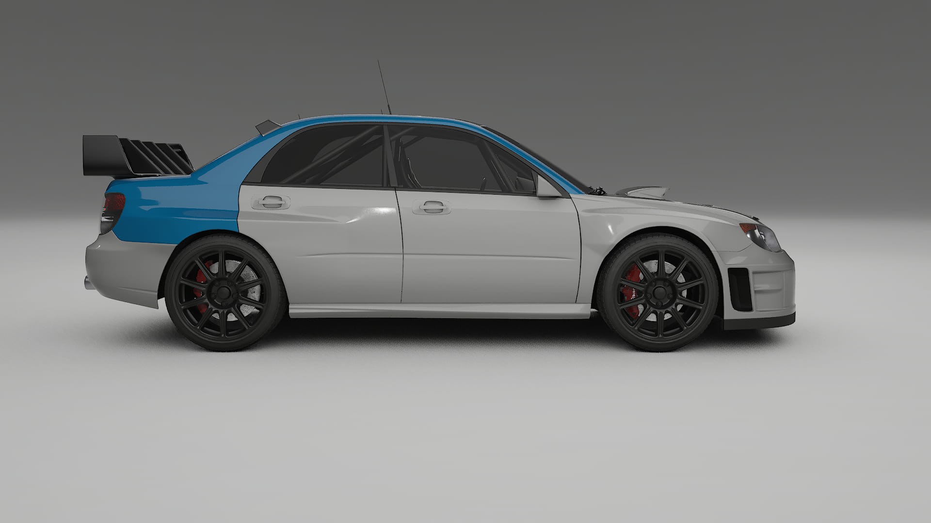 Pellicola Protettiva per Vernice Subaru Impreza WRC GD | Kit Completo CrystalGuard PPF Trasparente Pretagliato