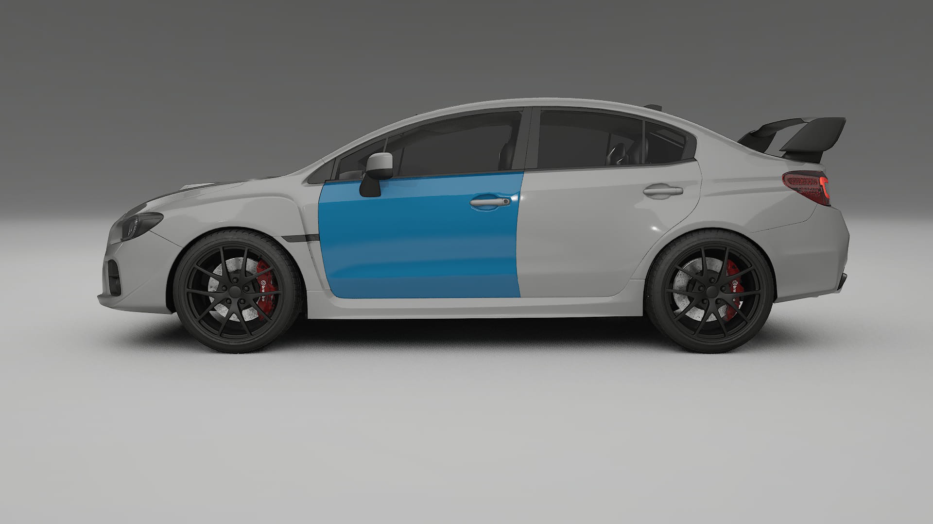 Pellicola Protettiva per Vernice Subaru Impreza WRX Sti VA prefacelift | Kit Completo CrystalGuard PPF Trasparente Pretagliato