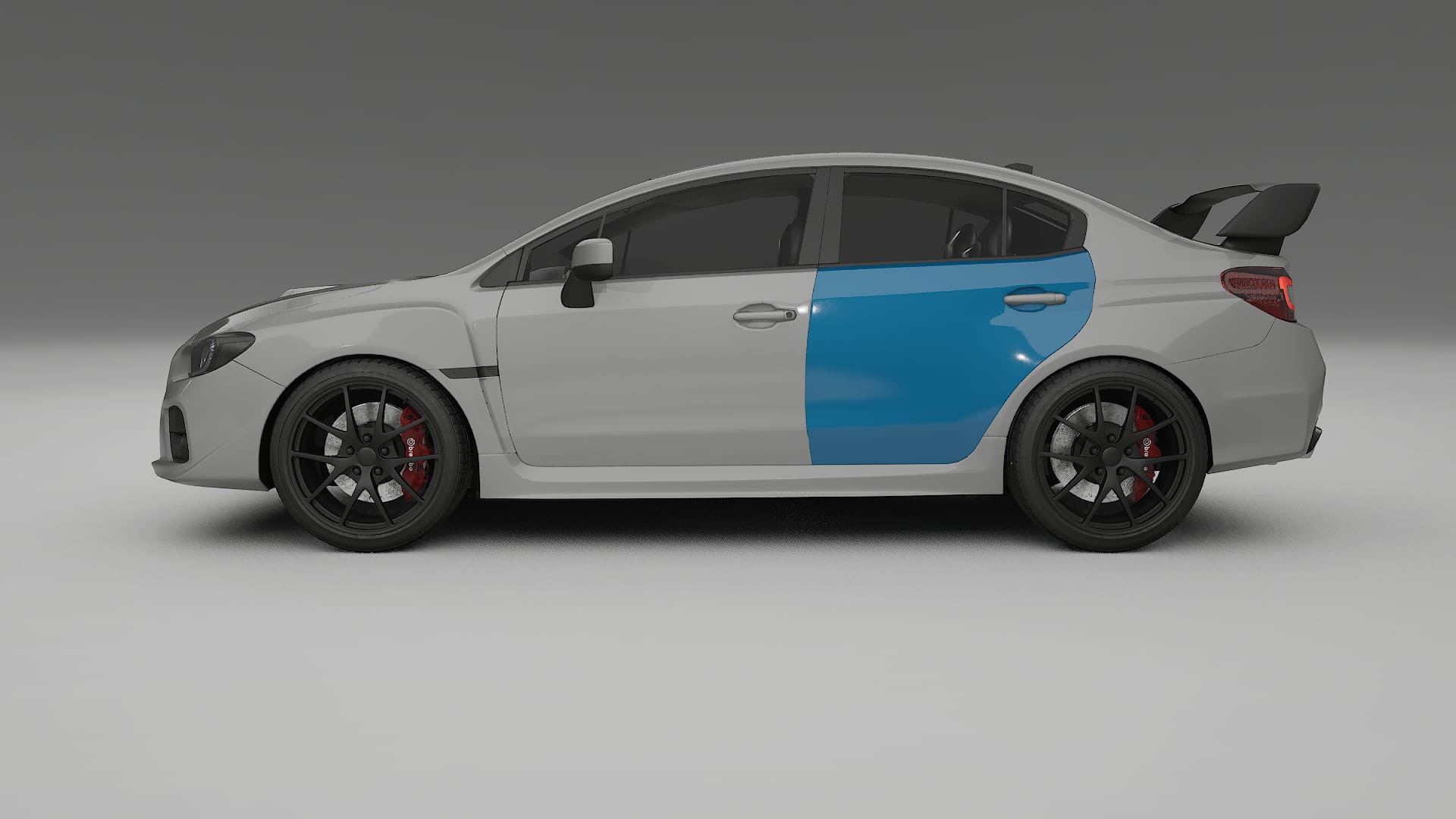 Pellicola Protettiva per Vernice Subaru Impreza WRX Sti VA prefacelift | Kit Completo CrystalGuard PPF Trasparente Pretagliato
