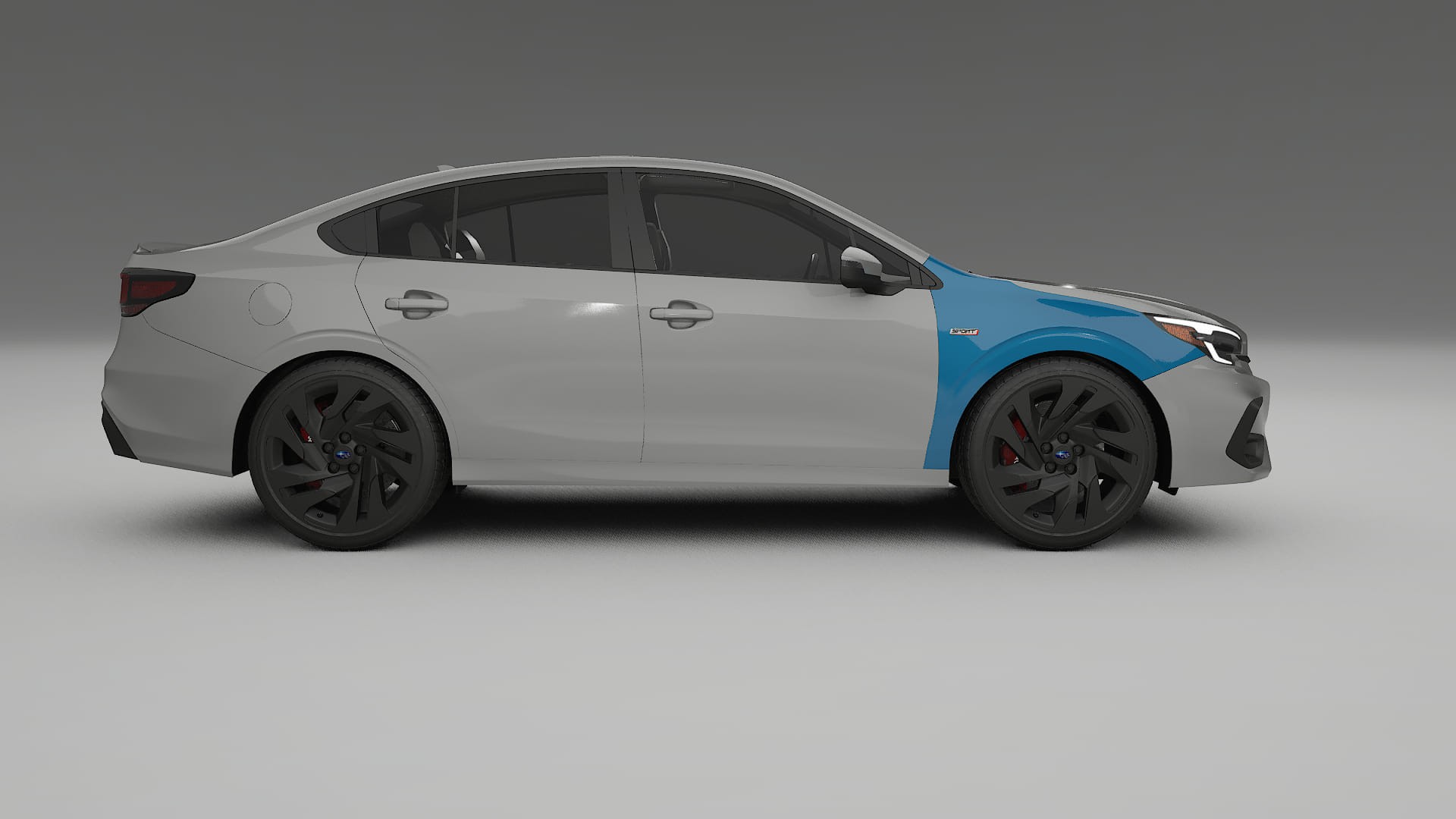 Pellicola Protettiva per Vernice Subaru Legacy BW | Kit Completo CrystalGuard PPF Trasparente Pretagliato