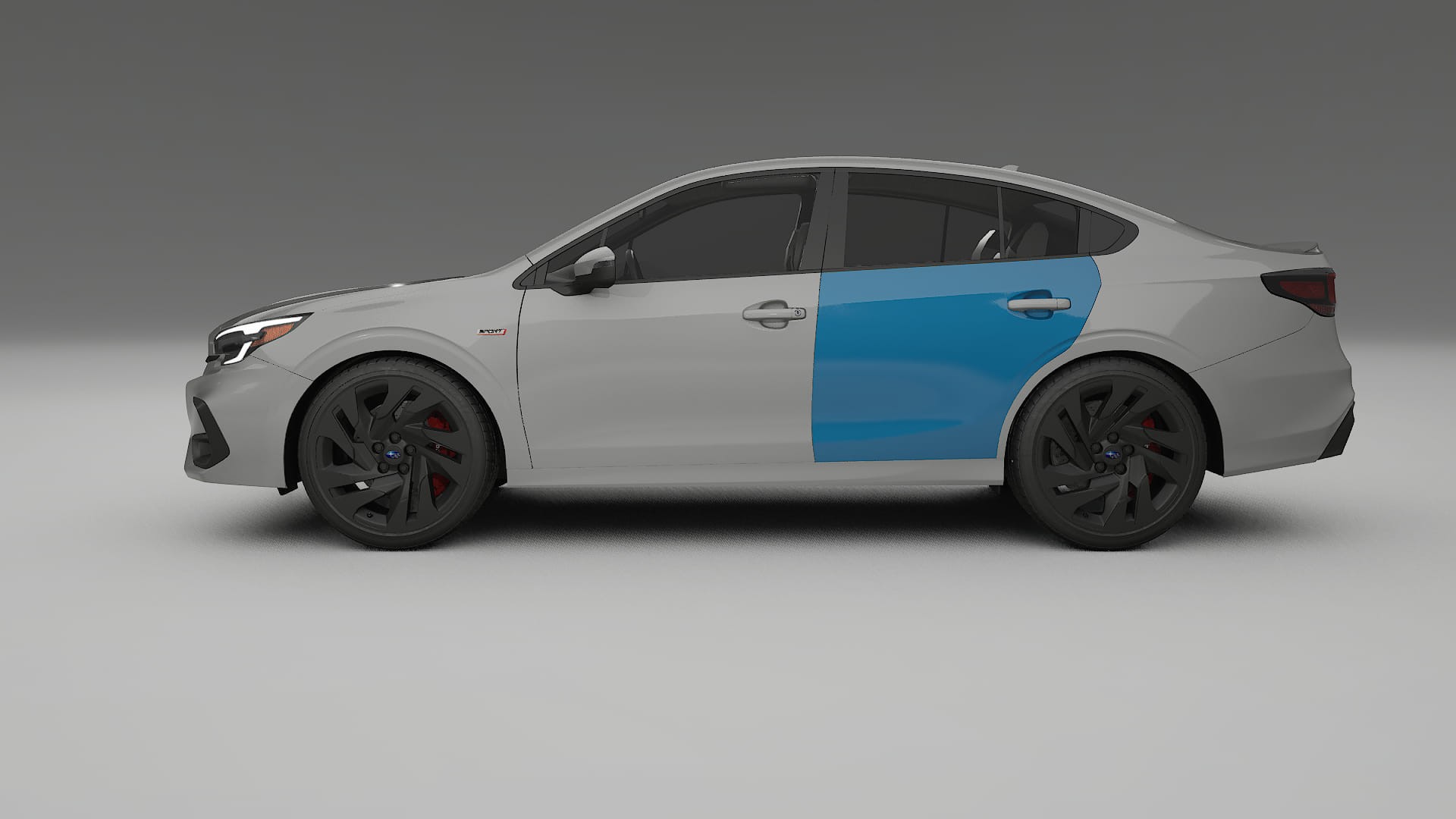 Pellicola Protettiva per Vernice Subaru Legacy BW | Kit Completo CrystalGuard PPF Trasparente Pretagliato