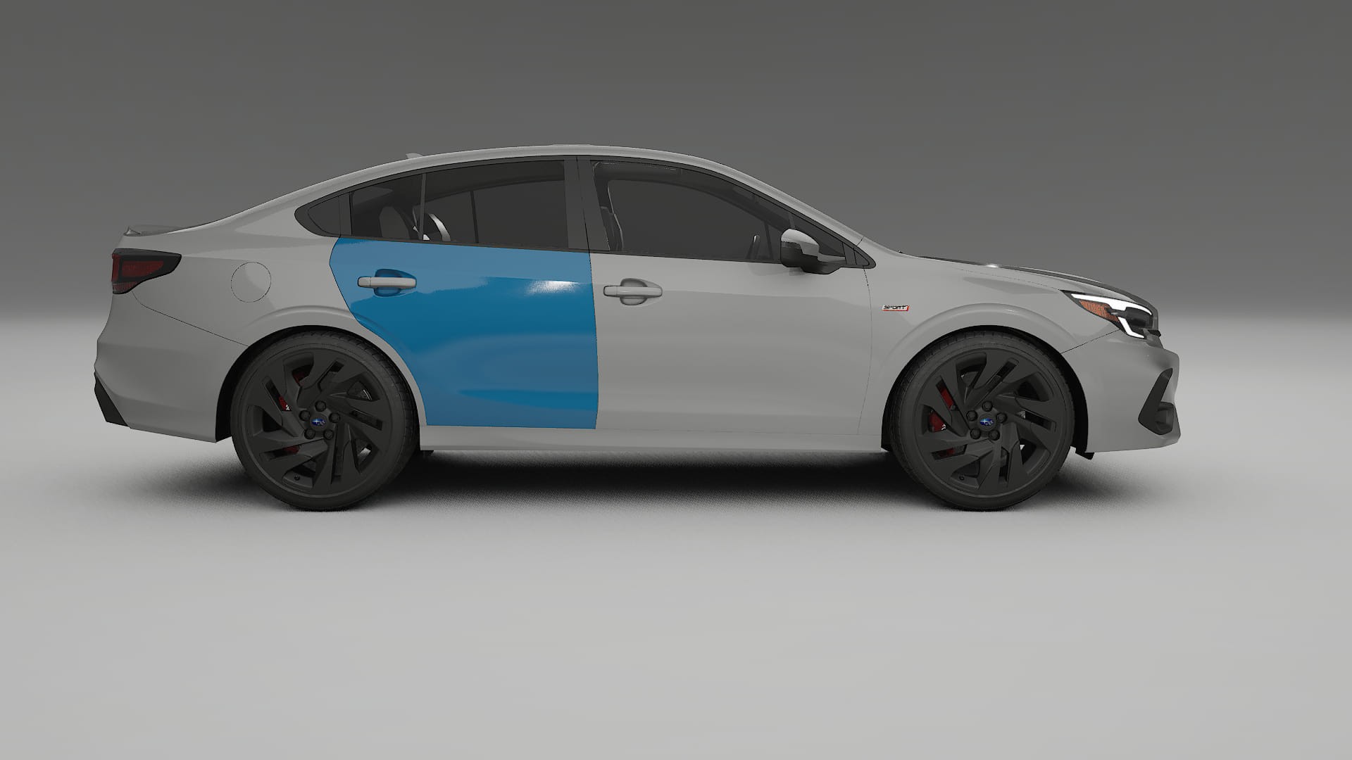 Pellicola Protettiva per Vernice Subaru Legacy BW | Kit Completo CrystalGuard PPF Trasparente Pretagliato