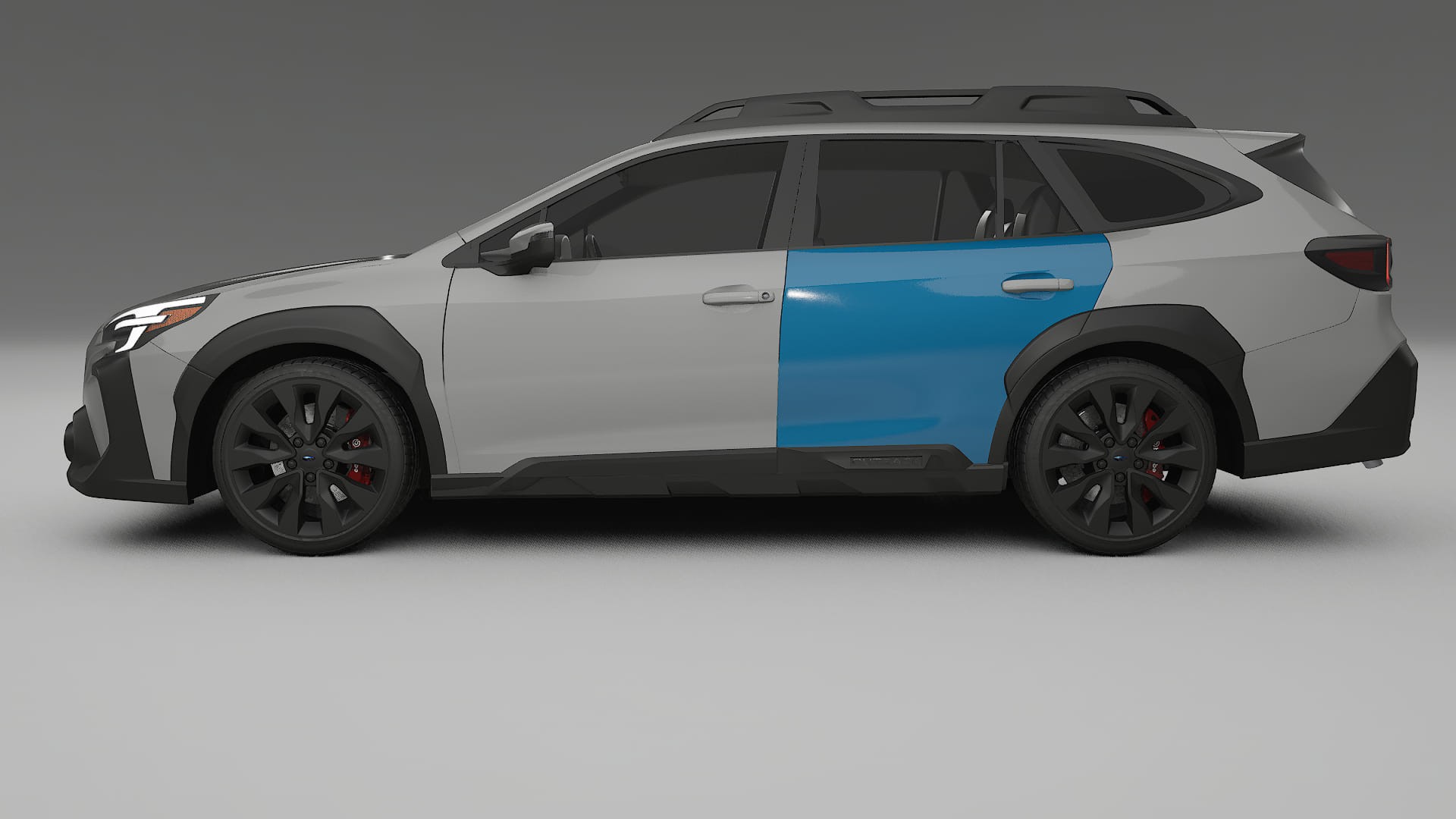 Pellicola Protettiva per Vernice Subaru Outback VI BS facelift | Kit Completo CrystalGuard PPF Trasparente Pretagliato