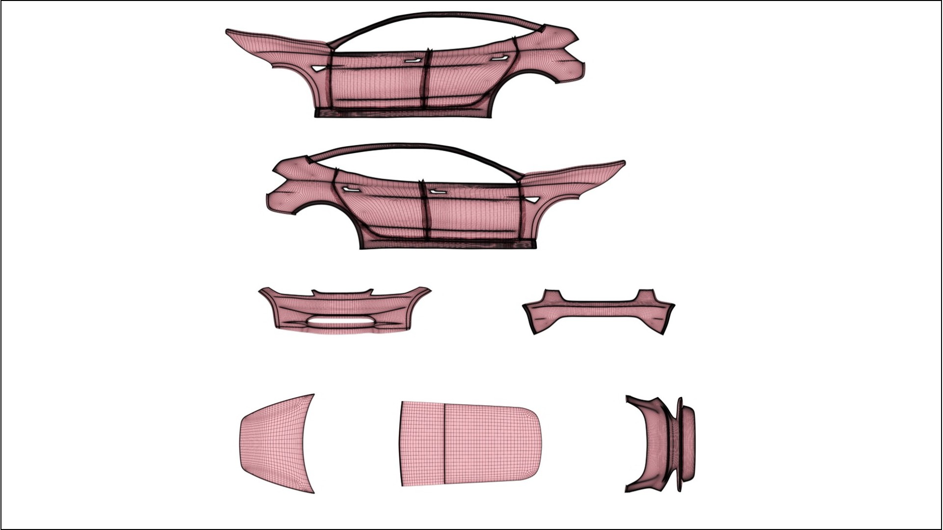 Pellicola Protettiva per Vernice Tesla Model 3 Highland | Kit Completo CrystalGuard PPF Trasparente Pretagliato