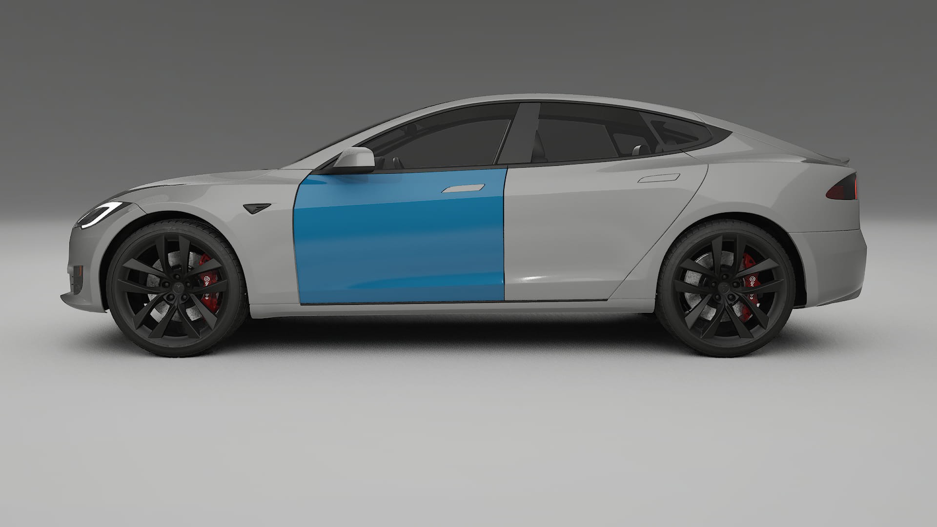 Pellicola Protettiva per Vernice Tesla Model-S Refresh | Kit Completo CrystalGuard PPF Trasparente Pretagliato