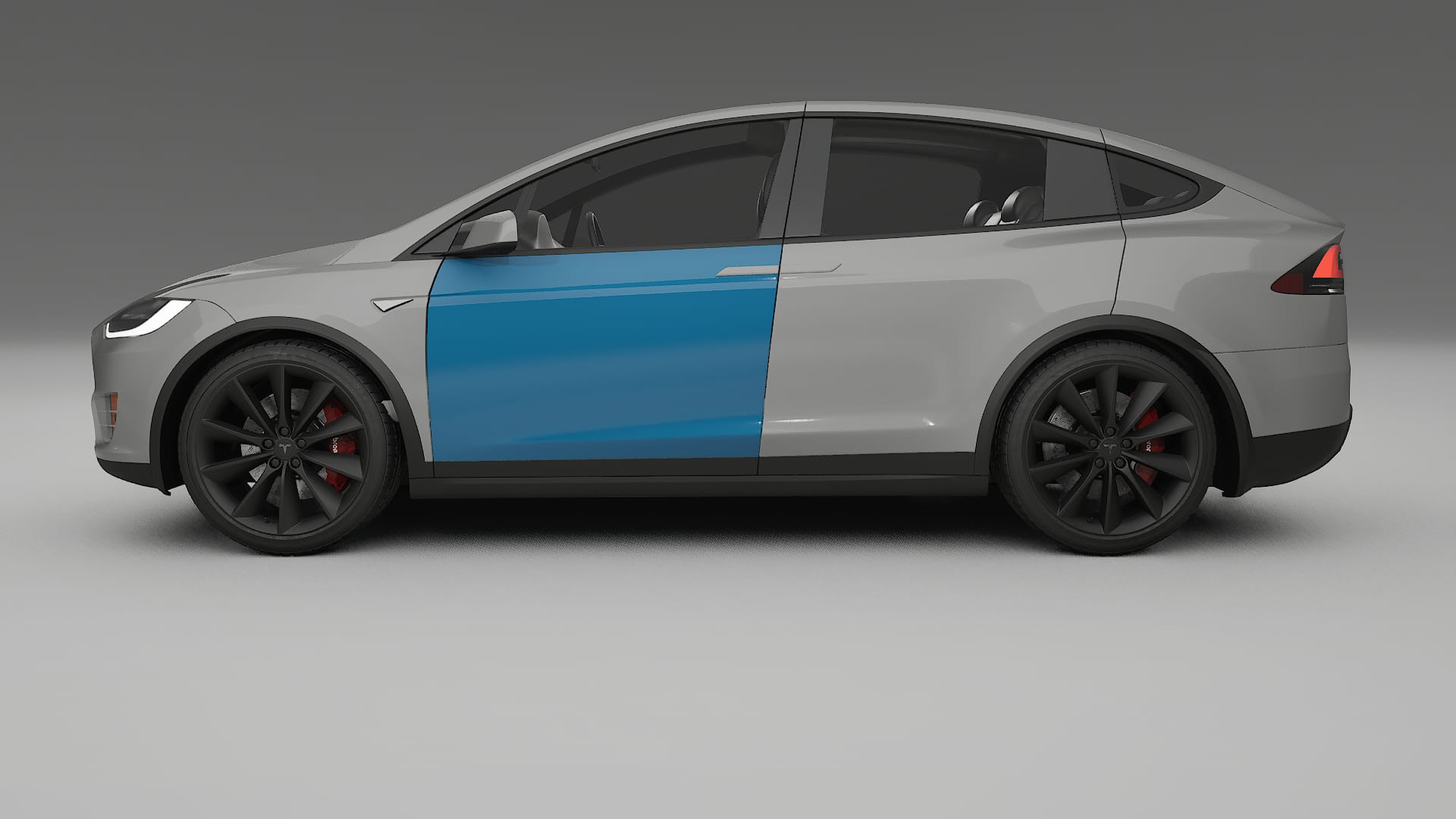 Pellicola Protettiva per Vernice Tesla Model X | Kit Completo CrystalGuard PPF Trasparente Pretagliato