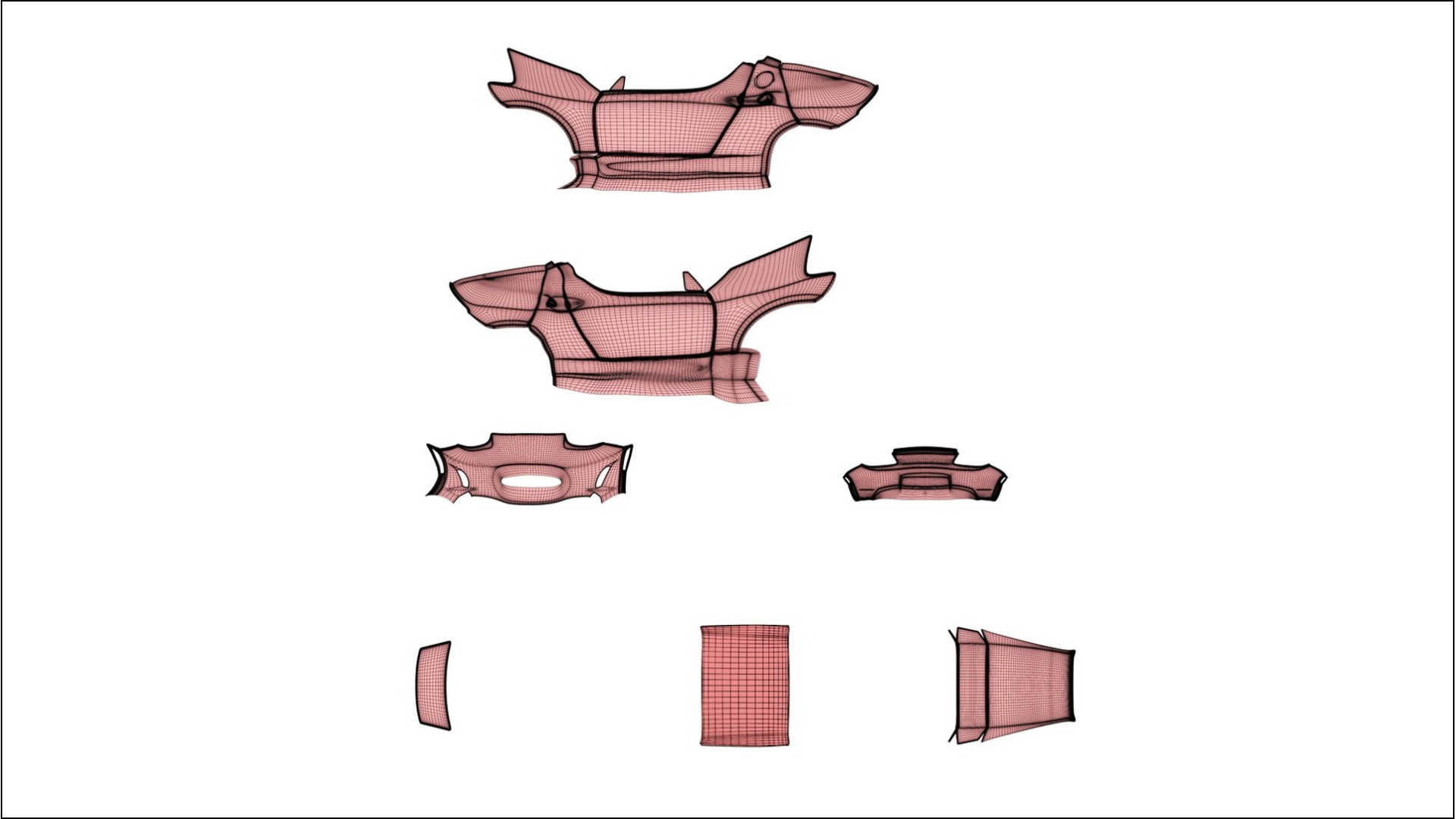 Pellicola Protettiva per Vernice Tesla Roadster 2.5 | Kit Completo CrystalGuard PPF Trasparente Pretagliato