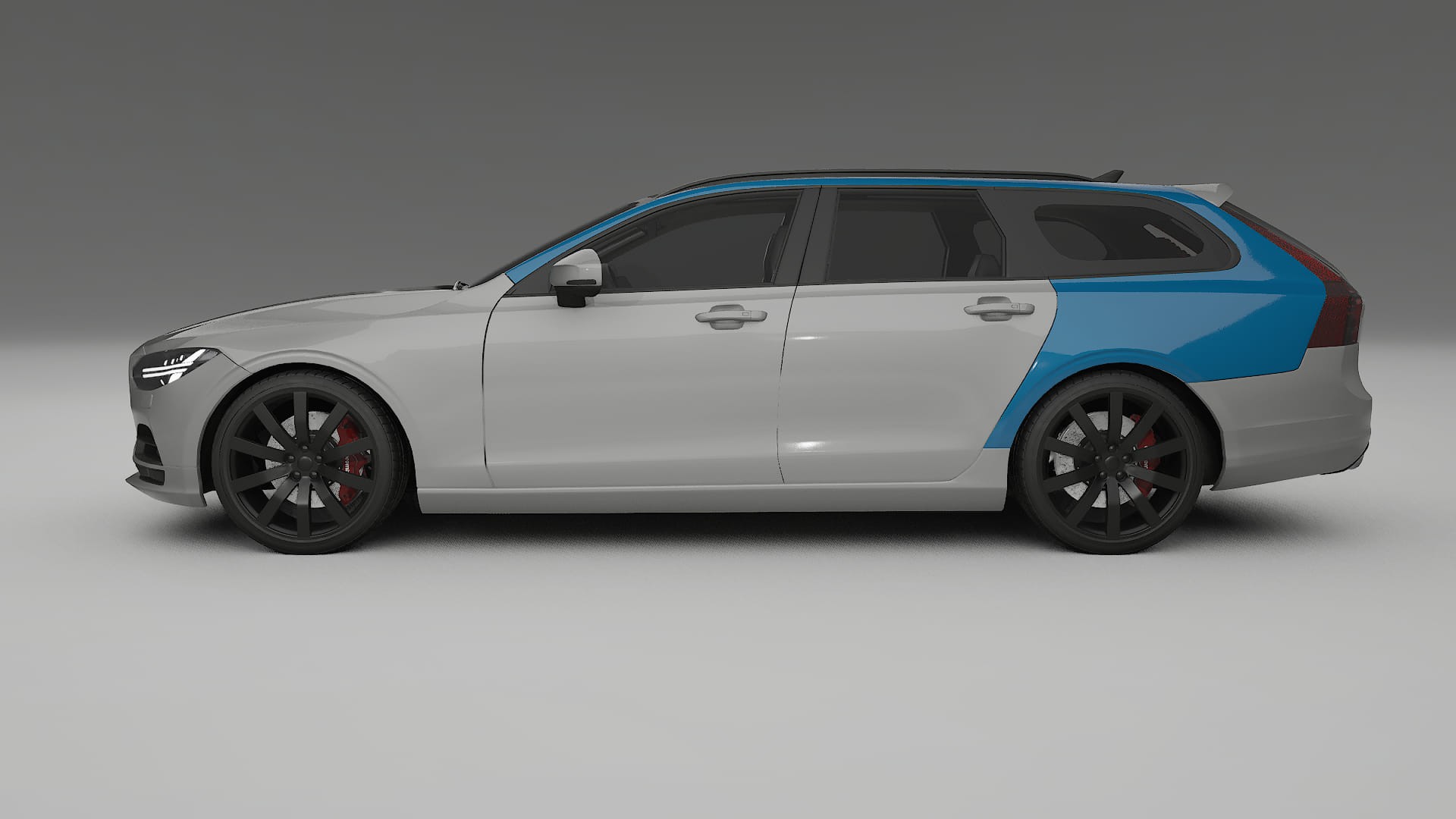 Pellicola Protettiva per Vernice Volvo V90 P5 | Kit Completo CrystalGuard PPF Trasparente Pretagliato